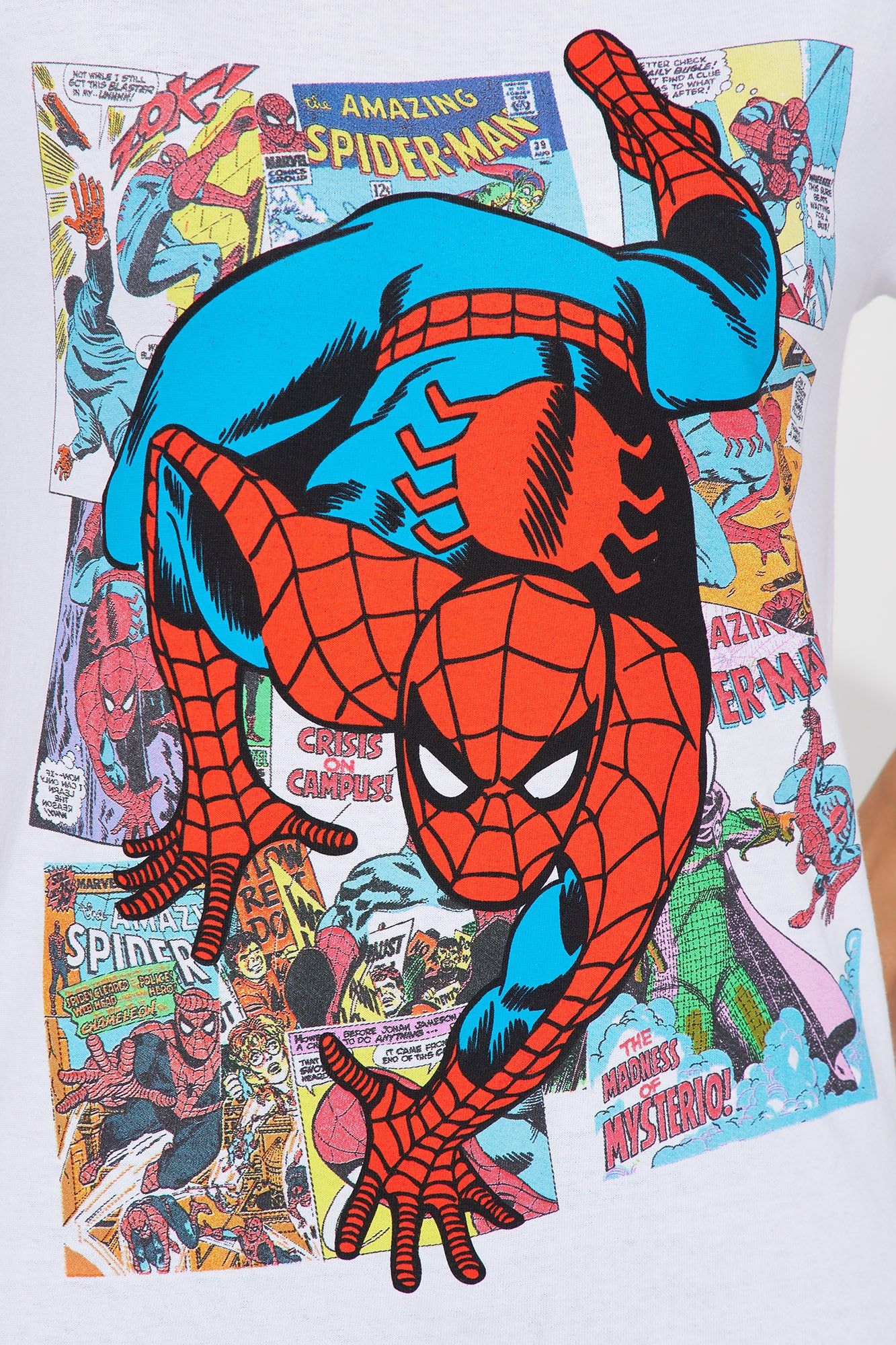 Spider Man Comic Graphic Tee - White sold by Fashion Nova product image thumbnail 3