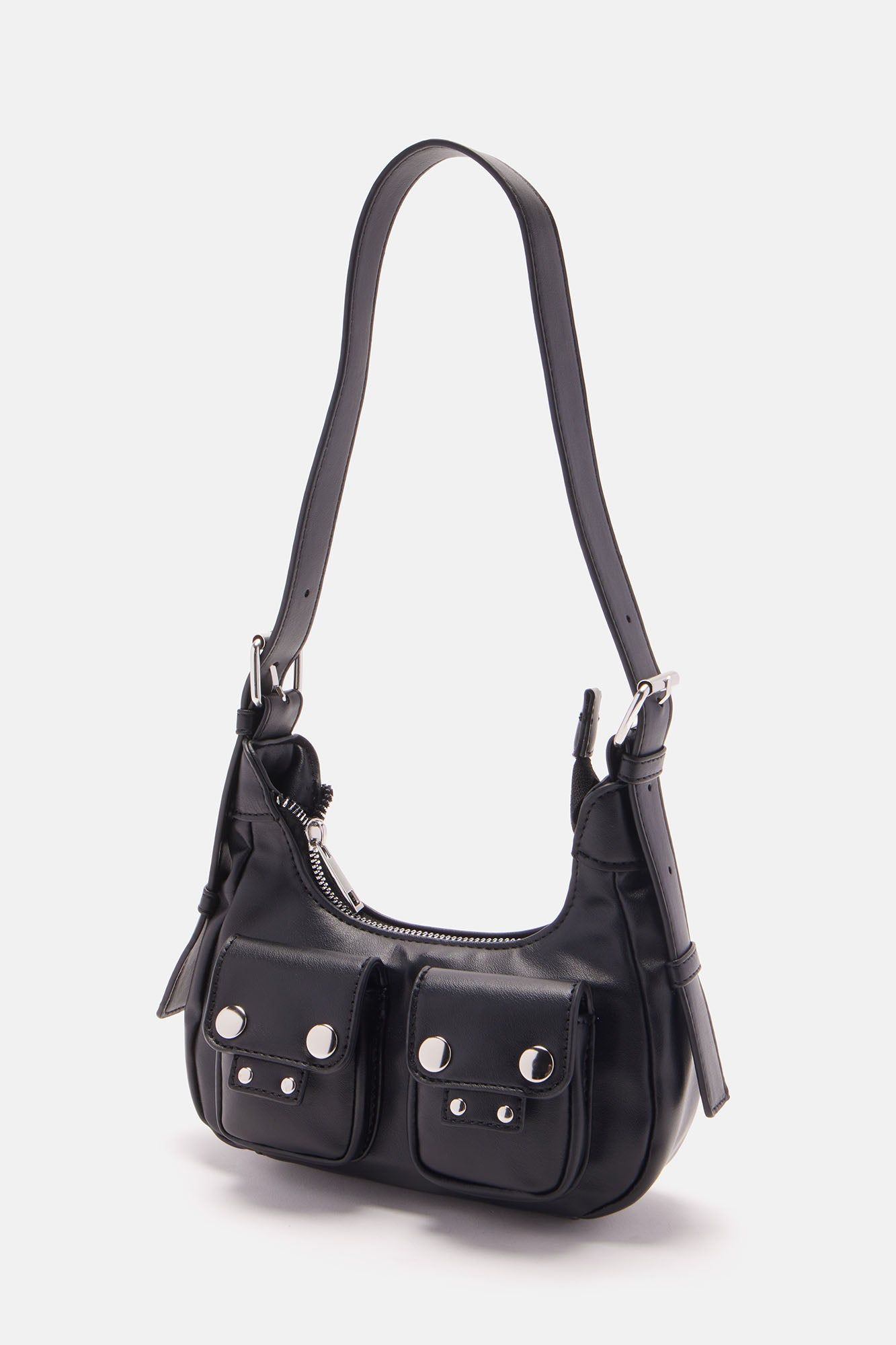 Mini Midnight Rider Handbag - Black sold by Fashion Nova product image thumbnail 4