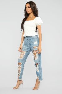 Caylie's Sister Top - White sold by Fashion Nova