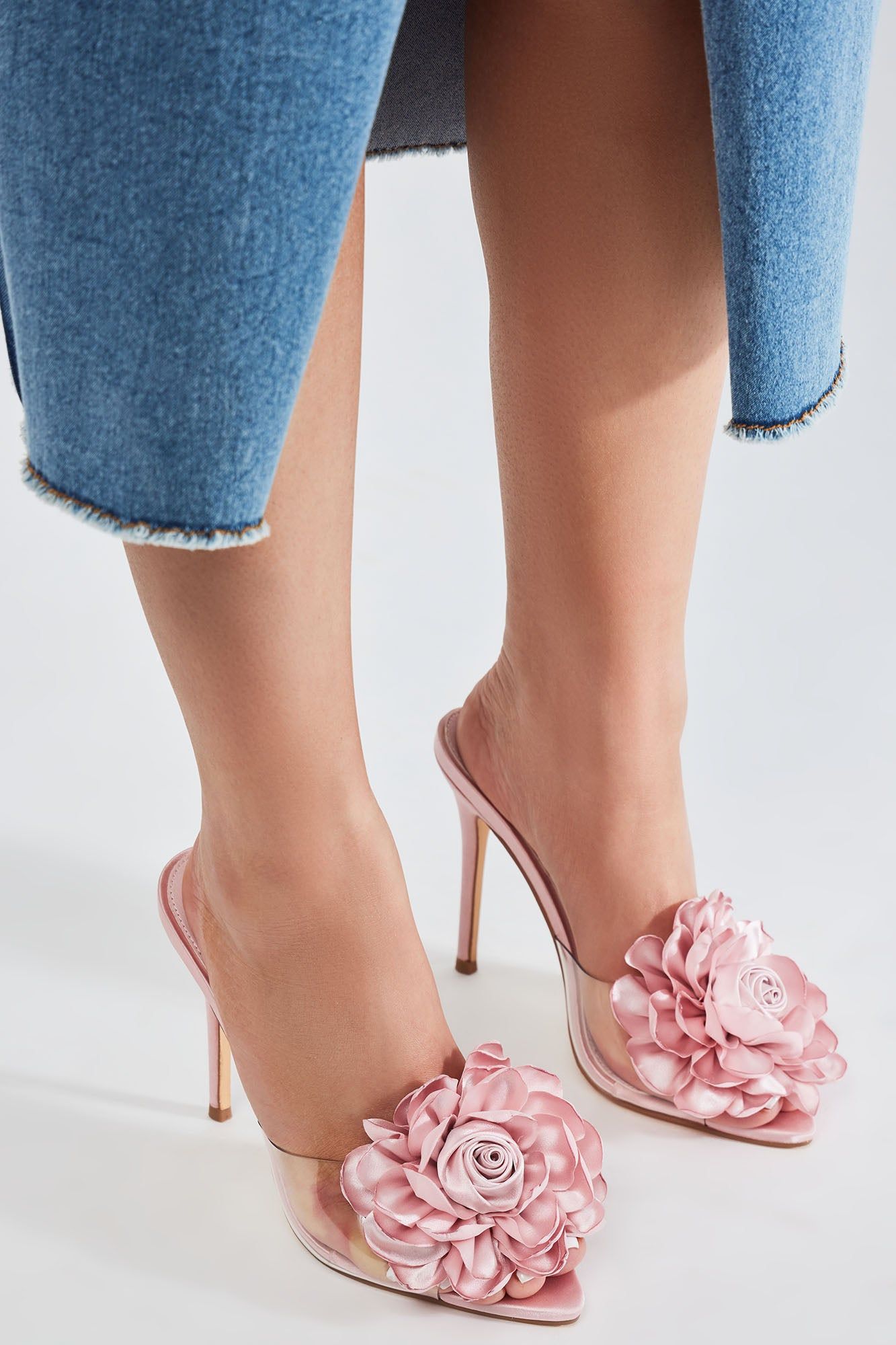Make My Way Rose Mules - Pink sold by Fashion Nova product image thumbnail 2