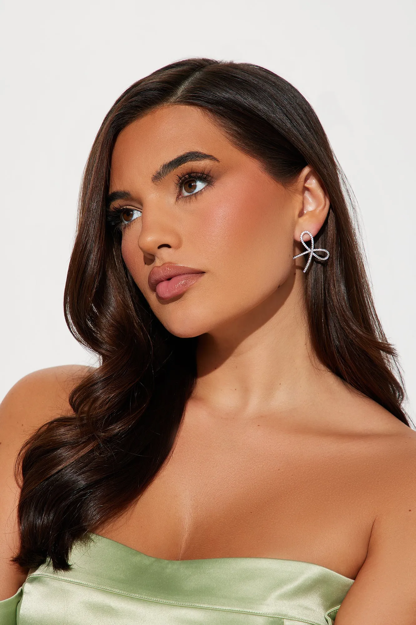 Toying With Trouble Stud Earrings - Silver sold by Fashion Nova product image thumbnail 2