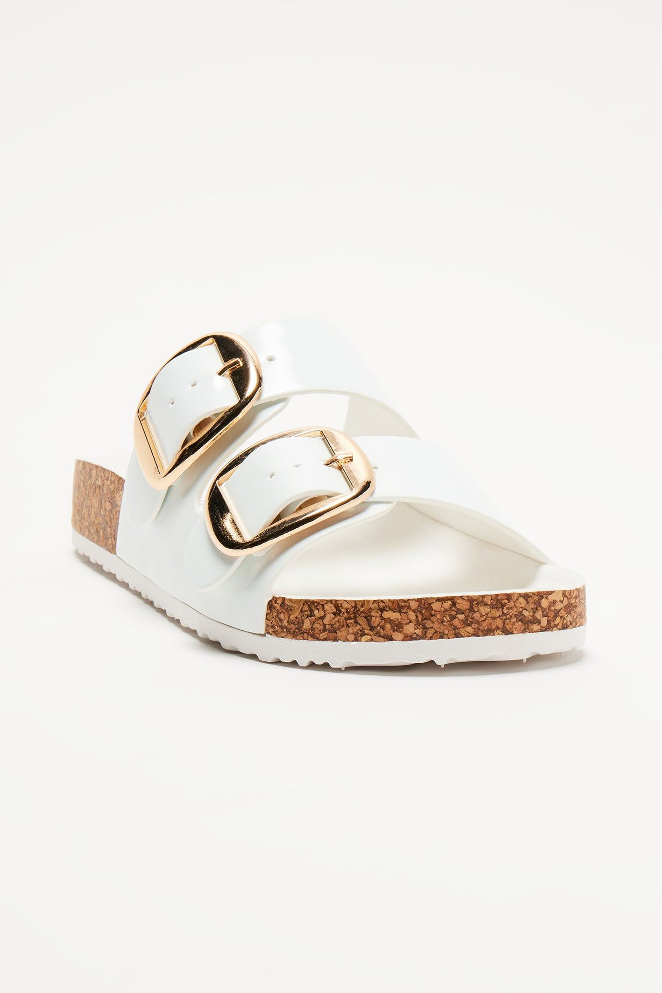 For Keeps Slides - White sold by Fashion Nova product image thumbnail 2