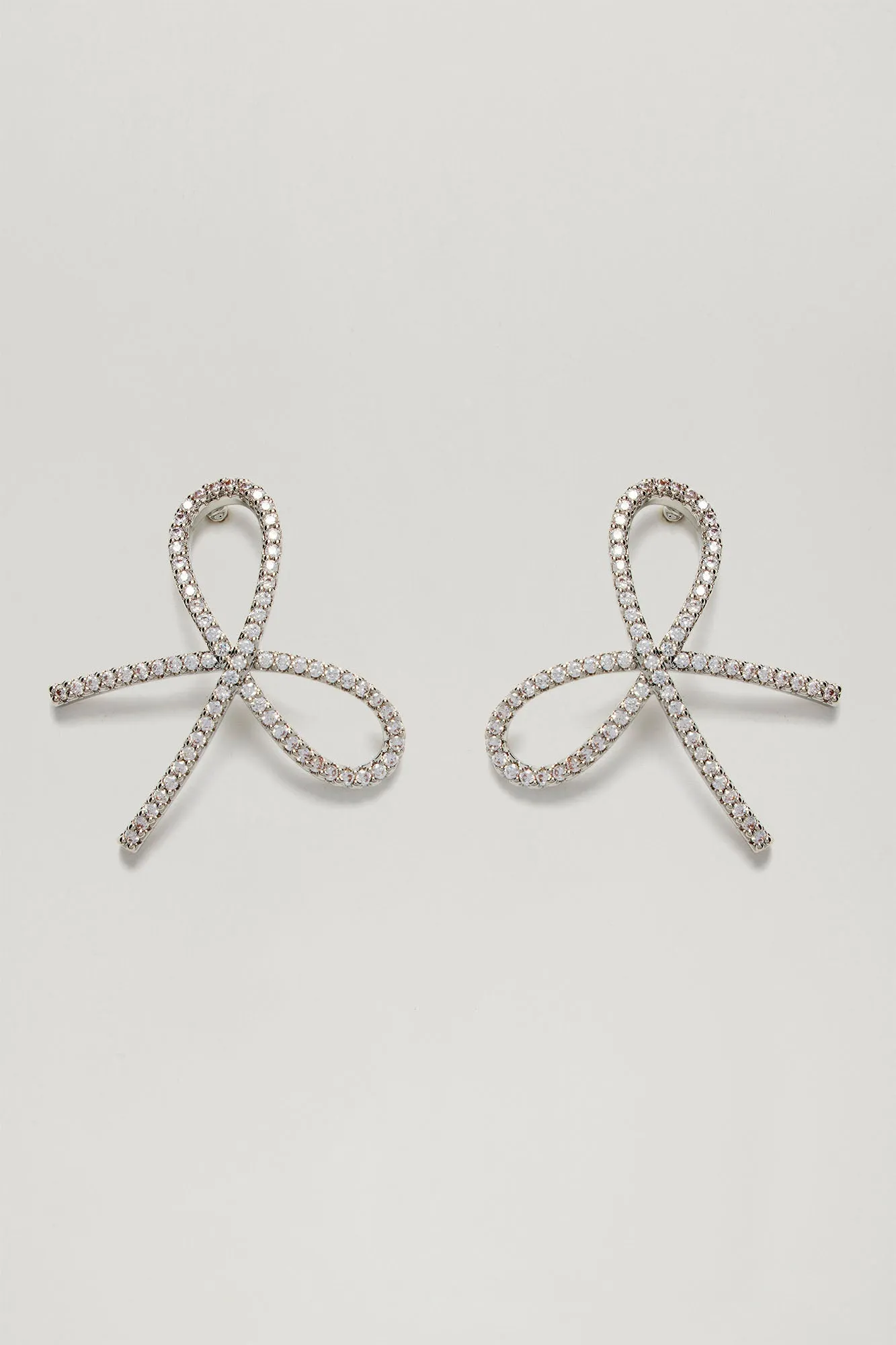 Toying With Trouble Stud Earrings - Silver sold by Fashion Nova product image thumbnail 3