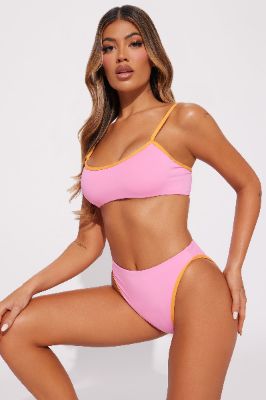 Neon Sunsets 2 Piece Bikini - Hot Pink sold by Fashion Nova
