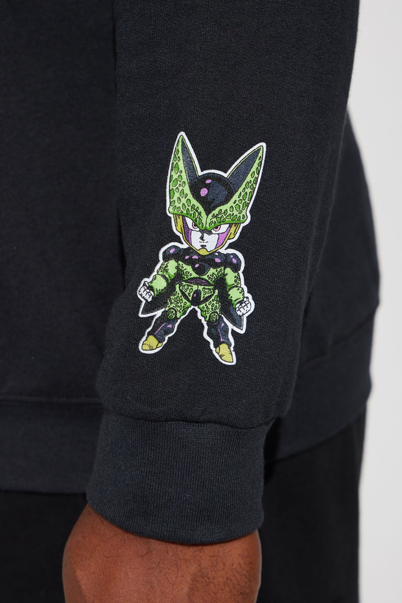 Dragon Ball Z Chibi Crew Neck Sweater - Black sold by Fashion Nova product image thumbnail 9