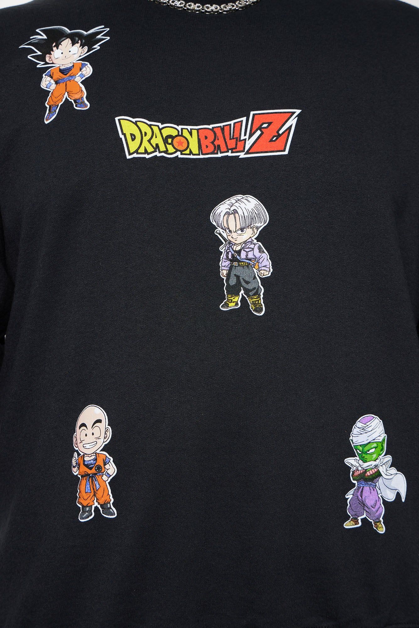 Dragon Ball Z Chibi Crew Neck Sweater - Black sold by Fashion Nova product image thumbnail 8