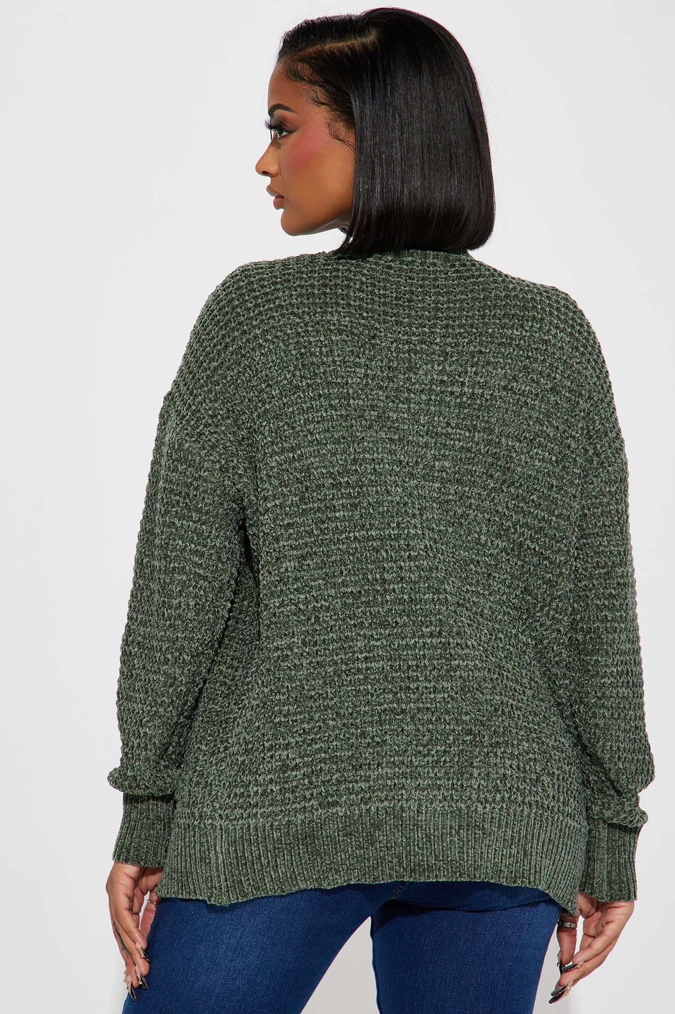 Jancis Cardigan - Olive sold by Fashion Nova product image thumbnail 3