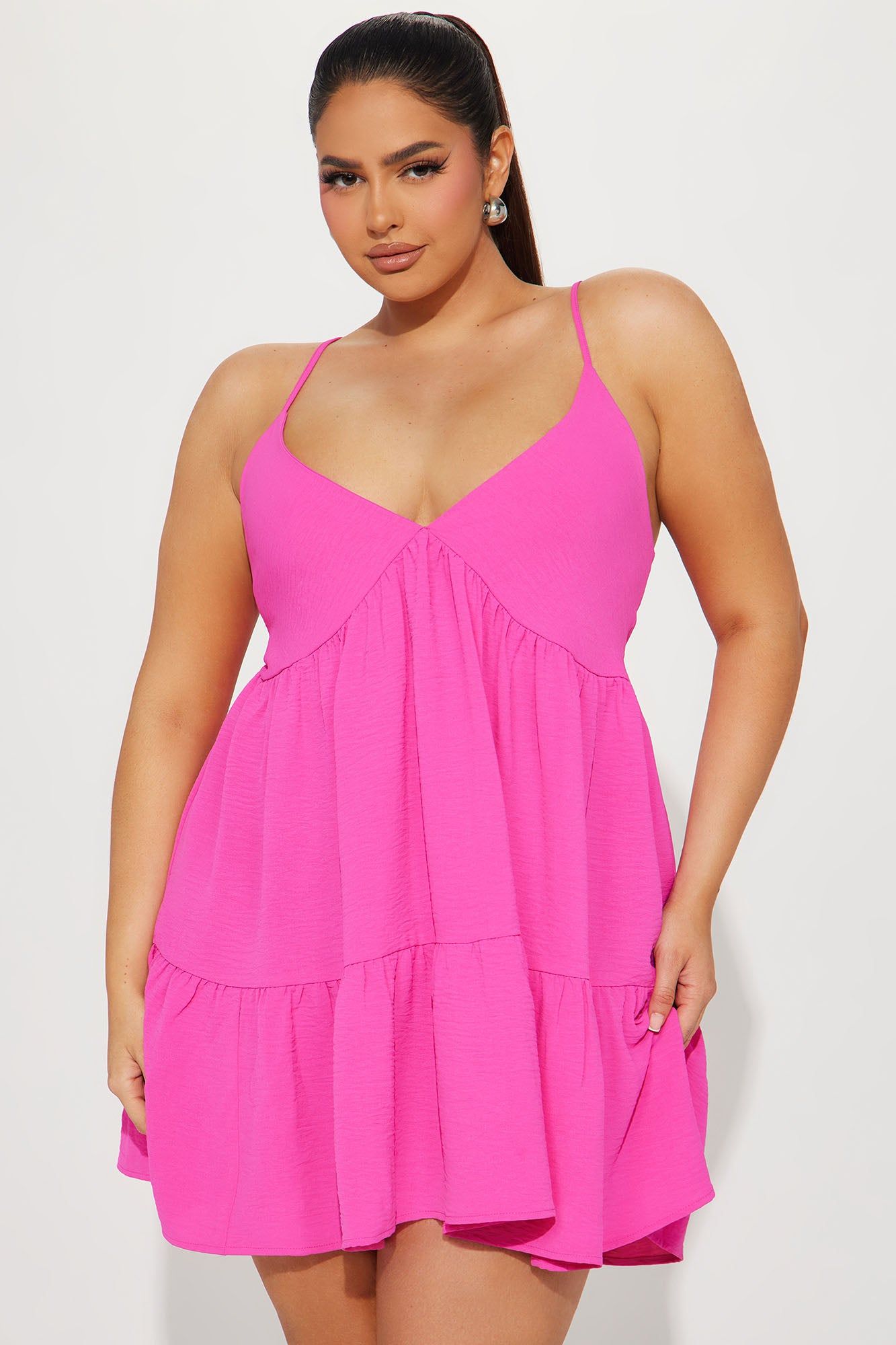 Malibu Mini Dress - Hot Pink sold by Fashion Nova product image thumbnail 5