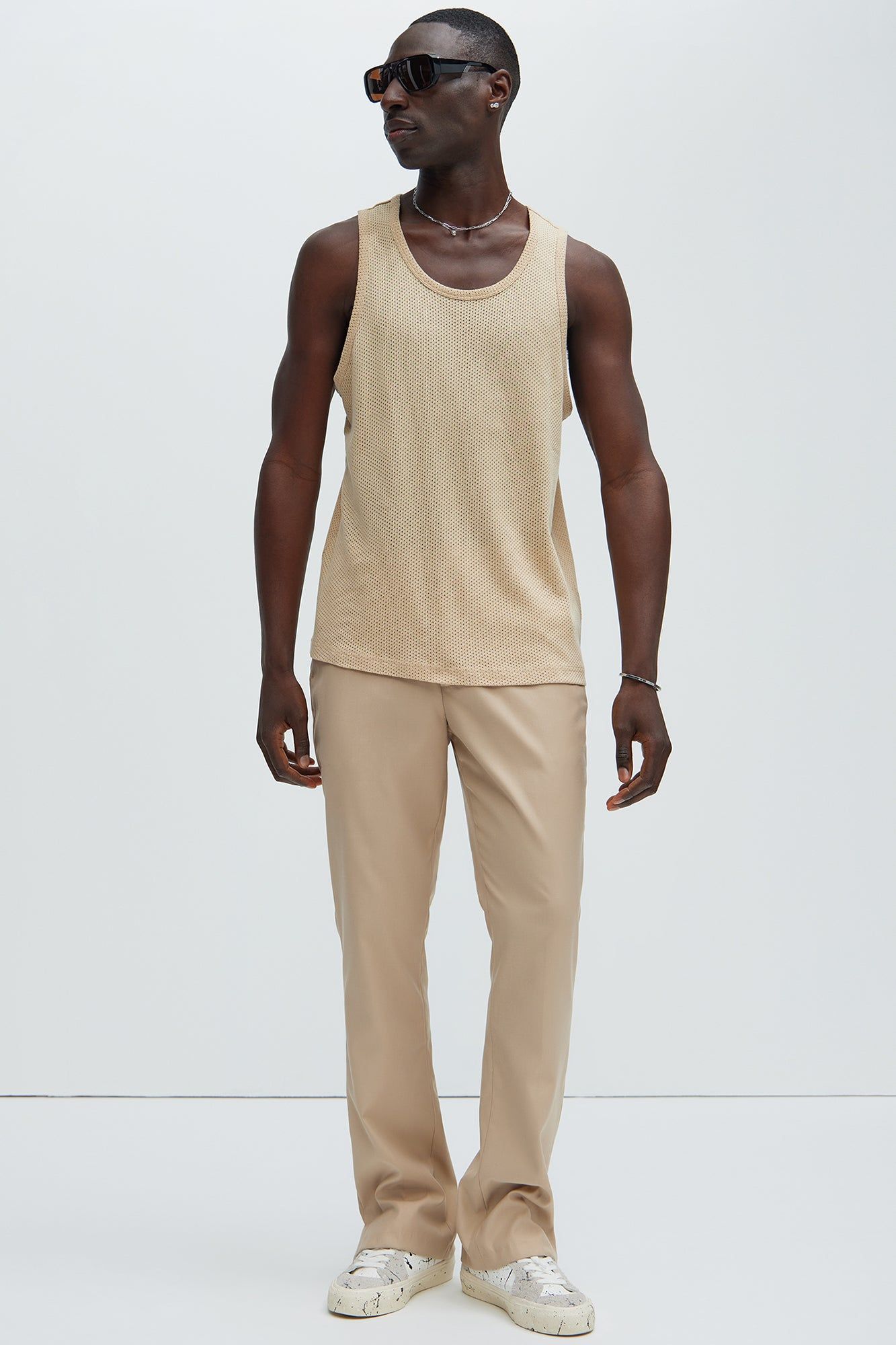 Randall Textured Tank - Tan sold by Fashion Nova product image thumbnail 2