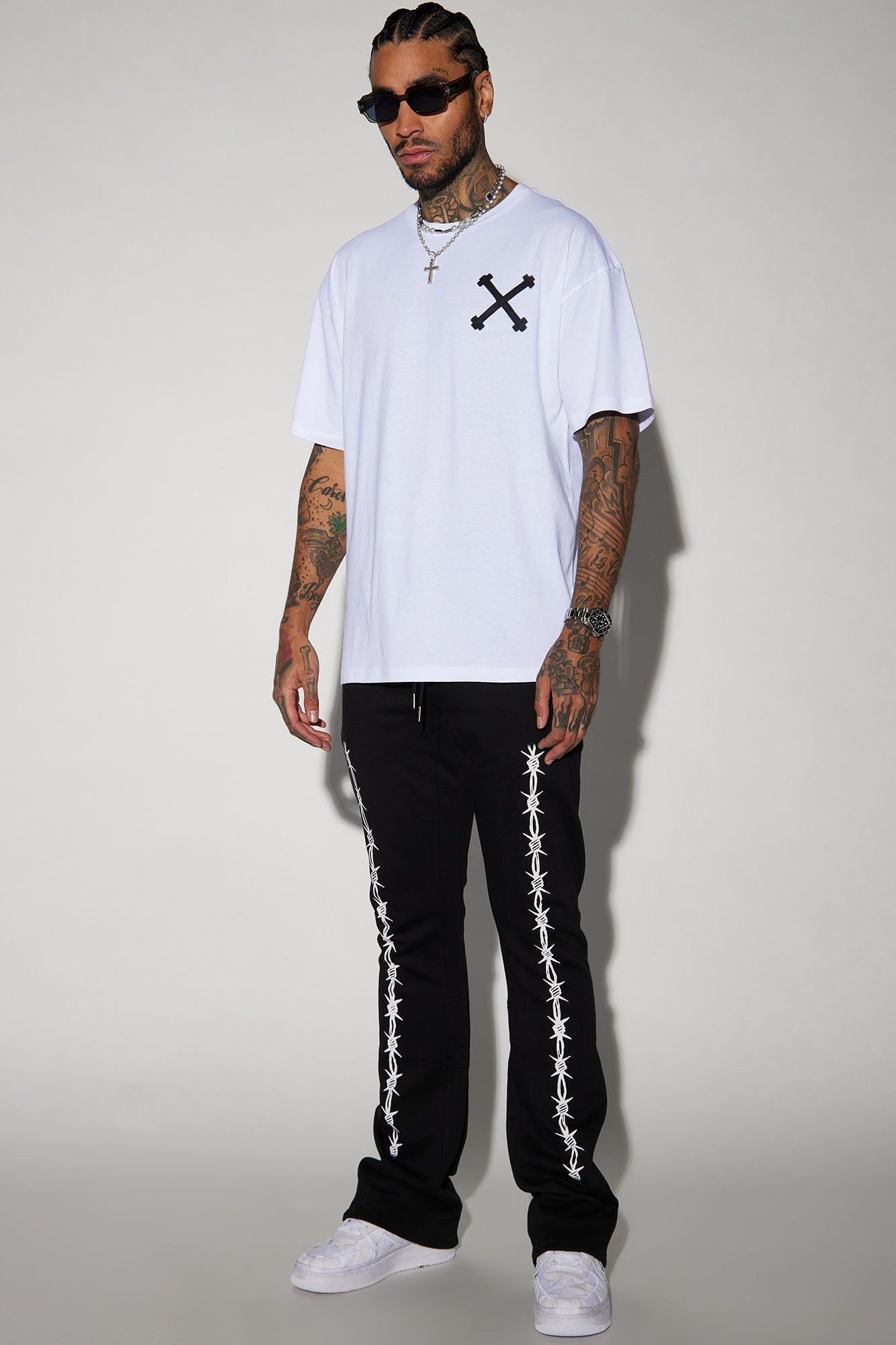Life X Death Short Sleeve Tee - White sold by Fashion Nova product image thumbnail 2