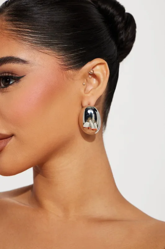 Pride And Joy Drop Earrings - Silver sold by Fashion Nova