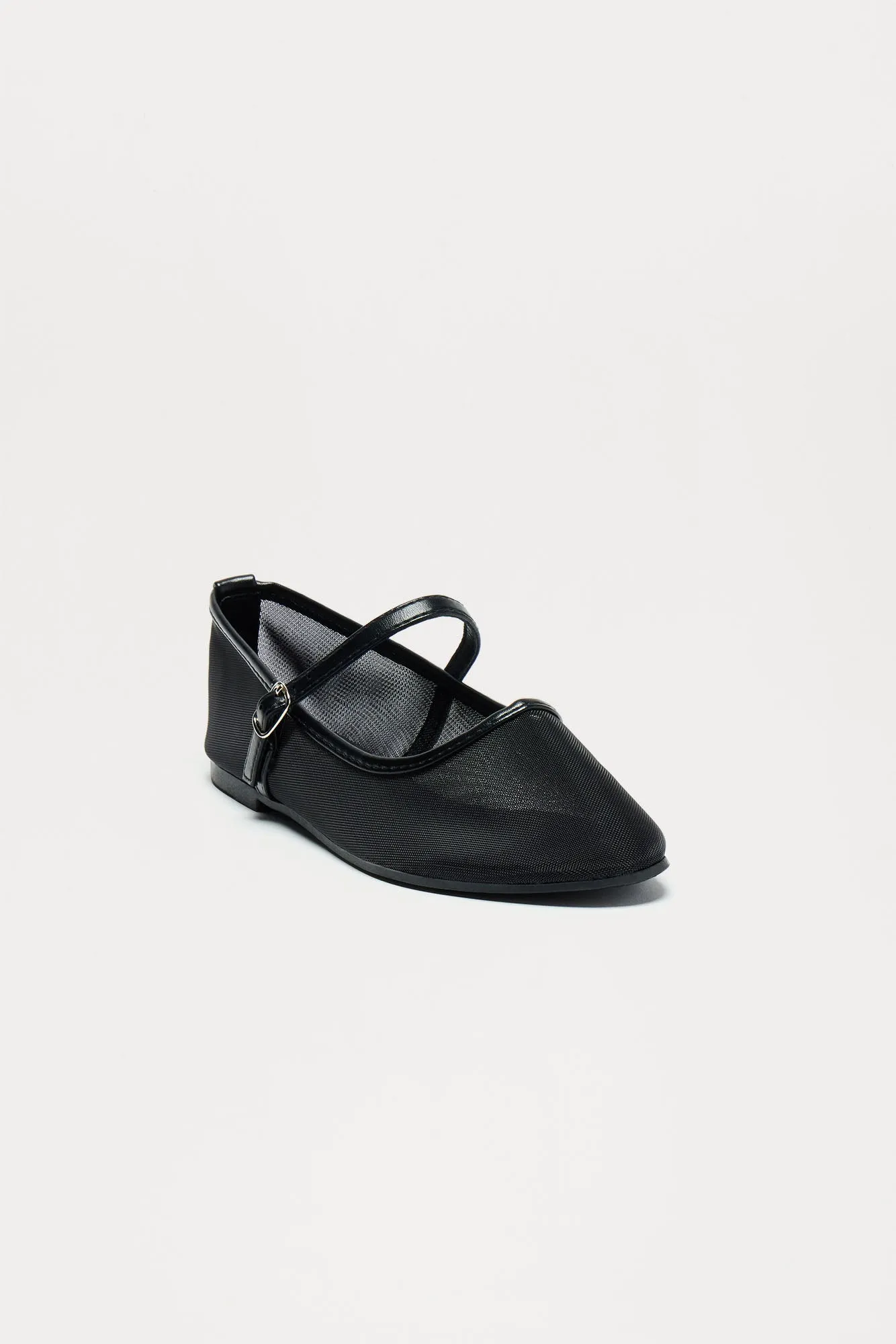 Naples Mesh Flats - Black sold by Fashion Nova product image thumbnail 2