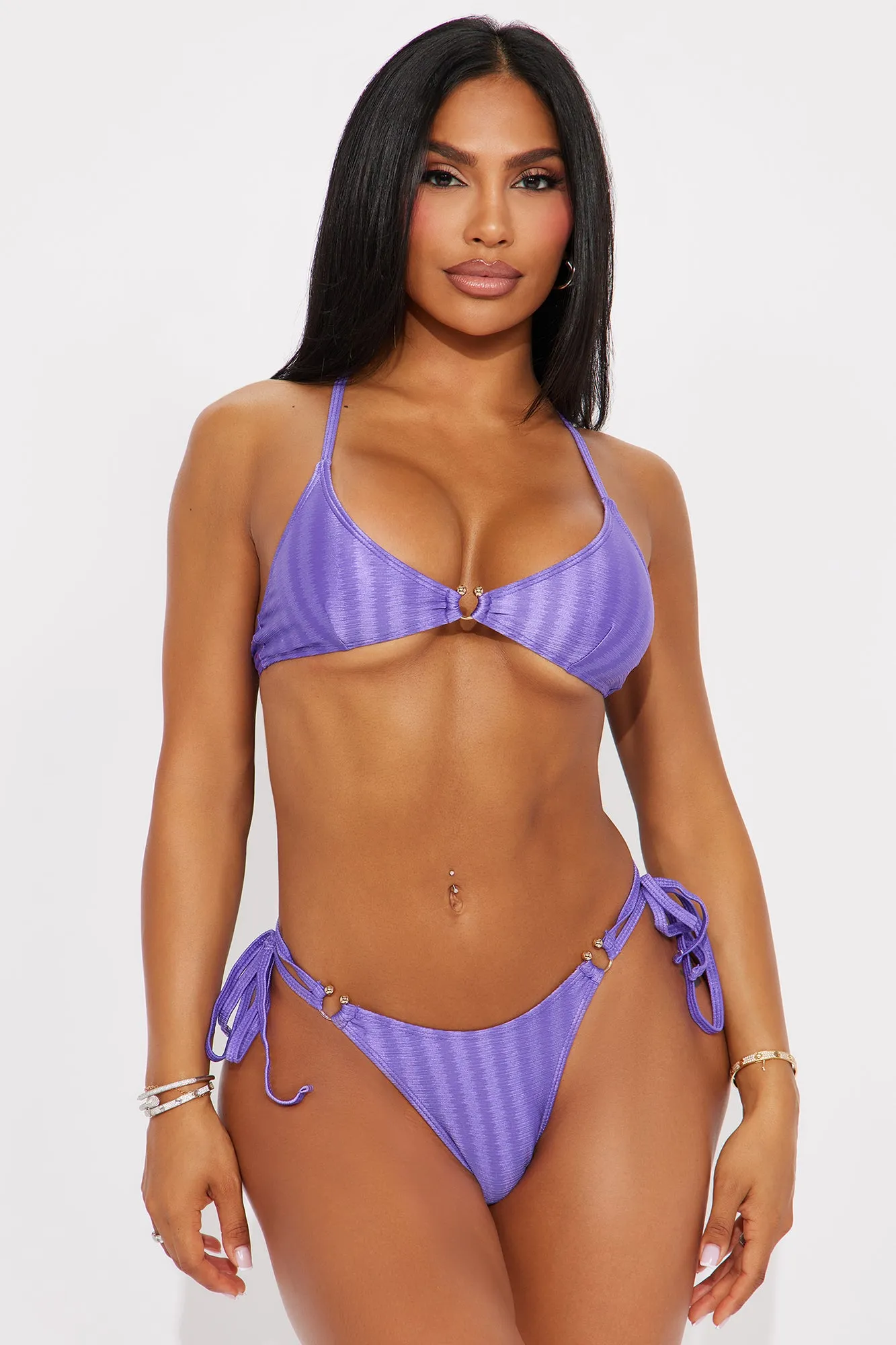 Laney 2 Piece Bikini - Purple sold by Fashion Nova