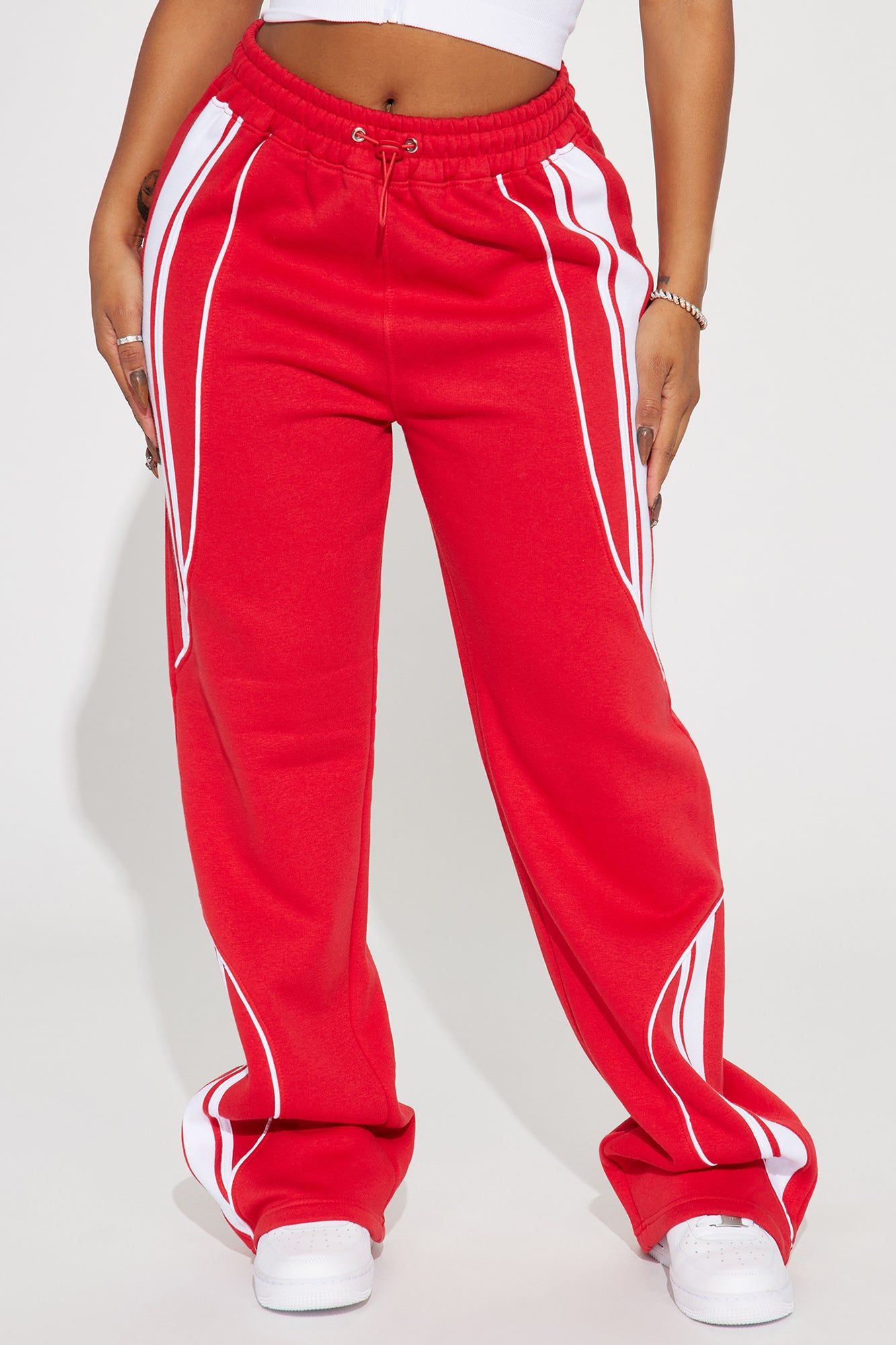 Veronica Lounge Pant - Red sold by Fashion Nova product image thumbnail 2