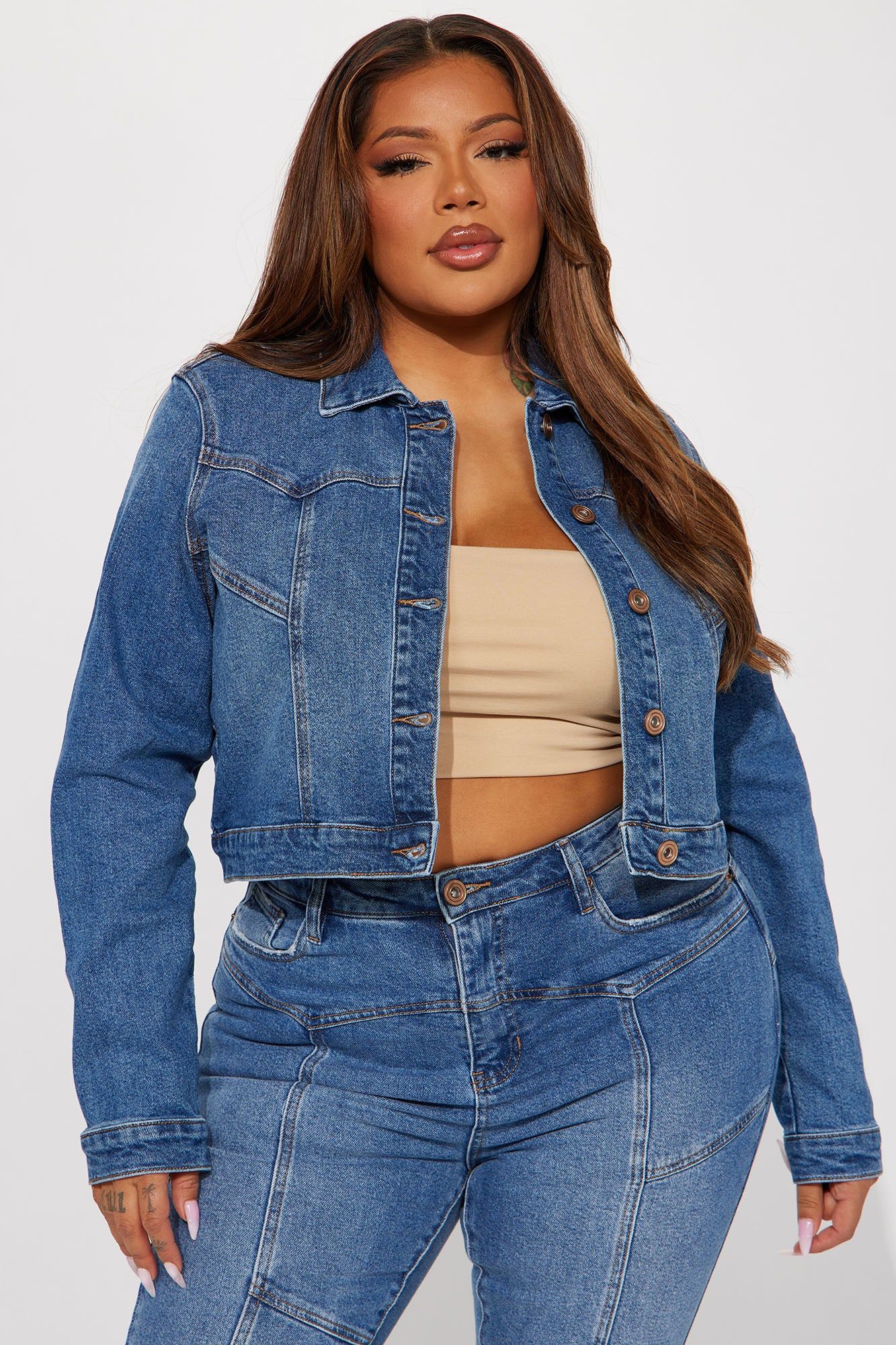 Cheyenne Denim Jacket - Medium Wash sold by Fashion Nova product image thumbnail 4