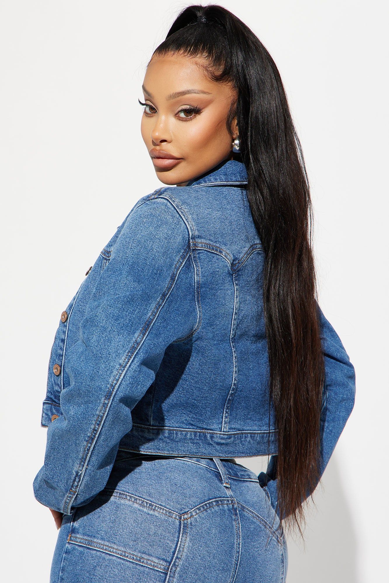 Cheyenne Denim Jacket - Medium Wash sold by Fashion Nova product image thumbnail 3