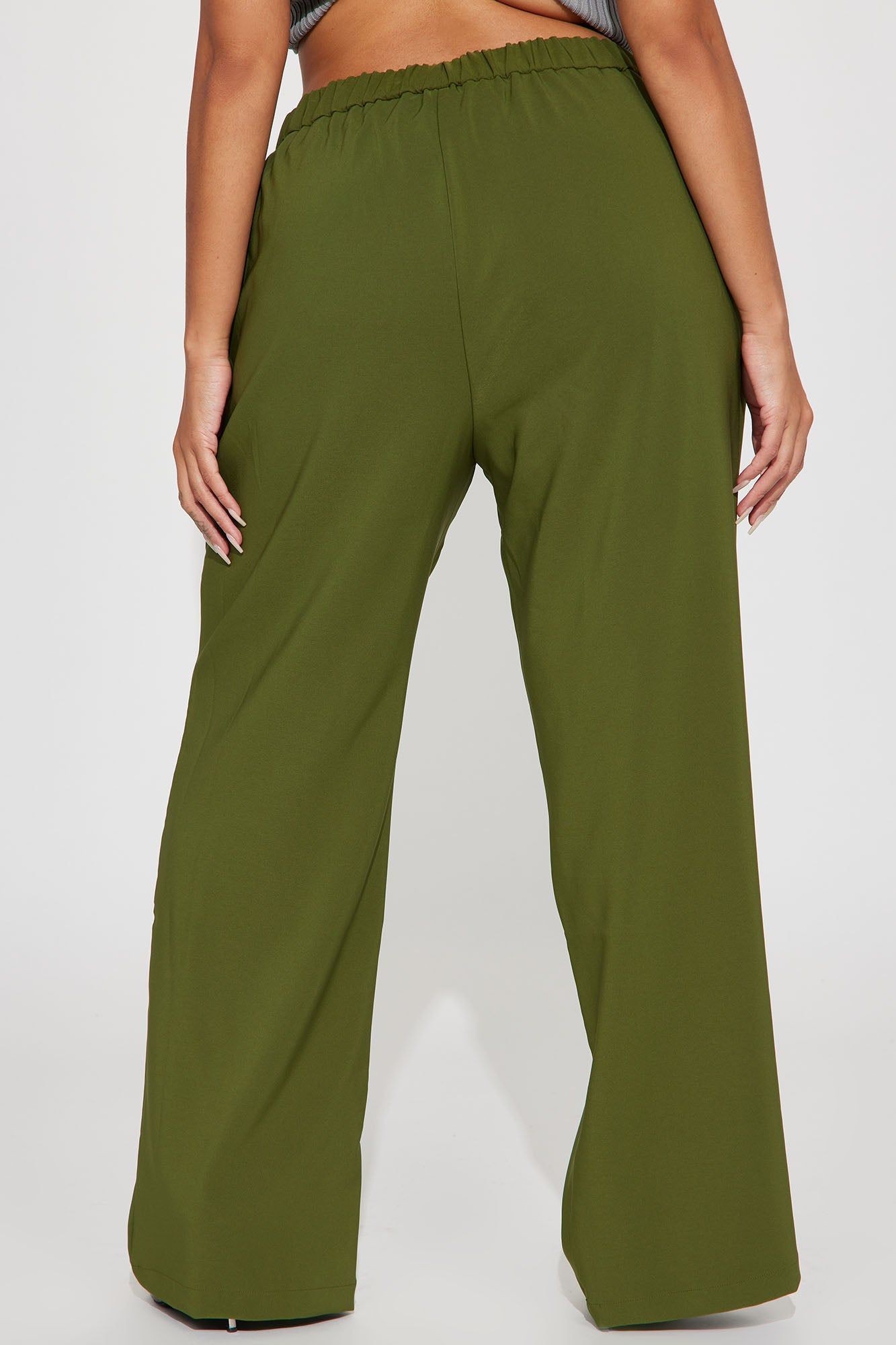 On The Go Trouser Pant - Olive sold by Fashion Nova product image thumbnail 6