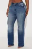 Highland Stretch Flare Jeans - Dark Wash sold by Fashion Nova