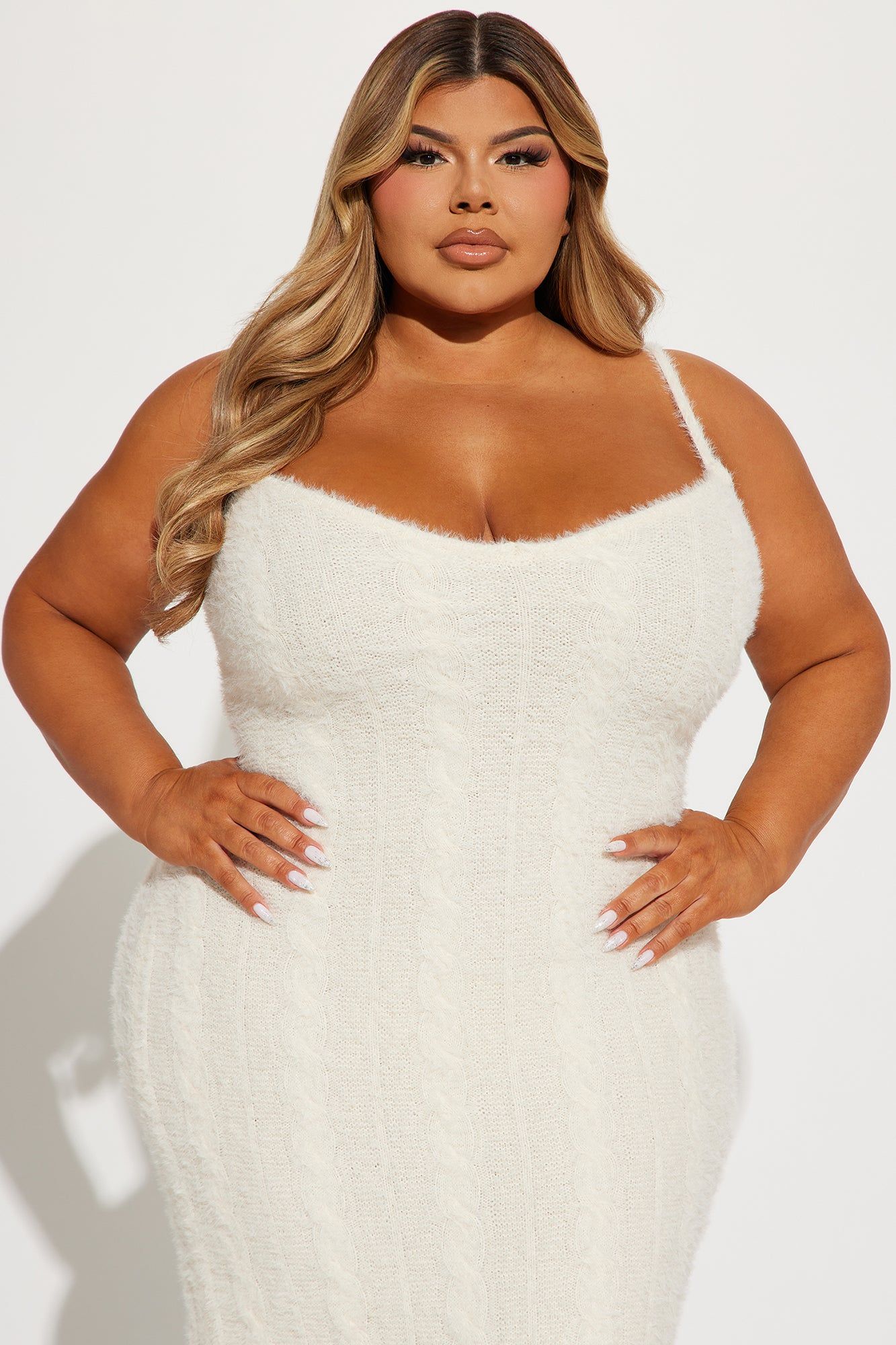 Wren Cozy Maxi Dress - Cream sold by Fashion Nova product image thumbnail 5