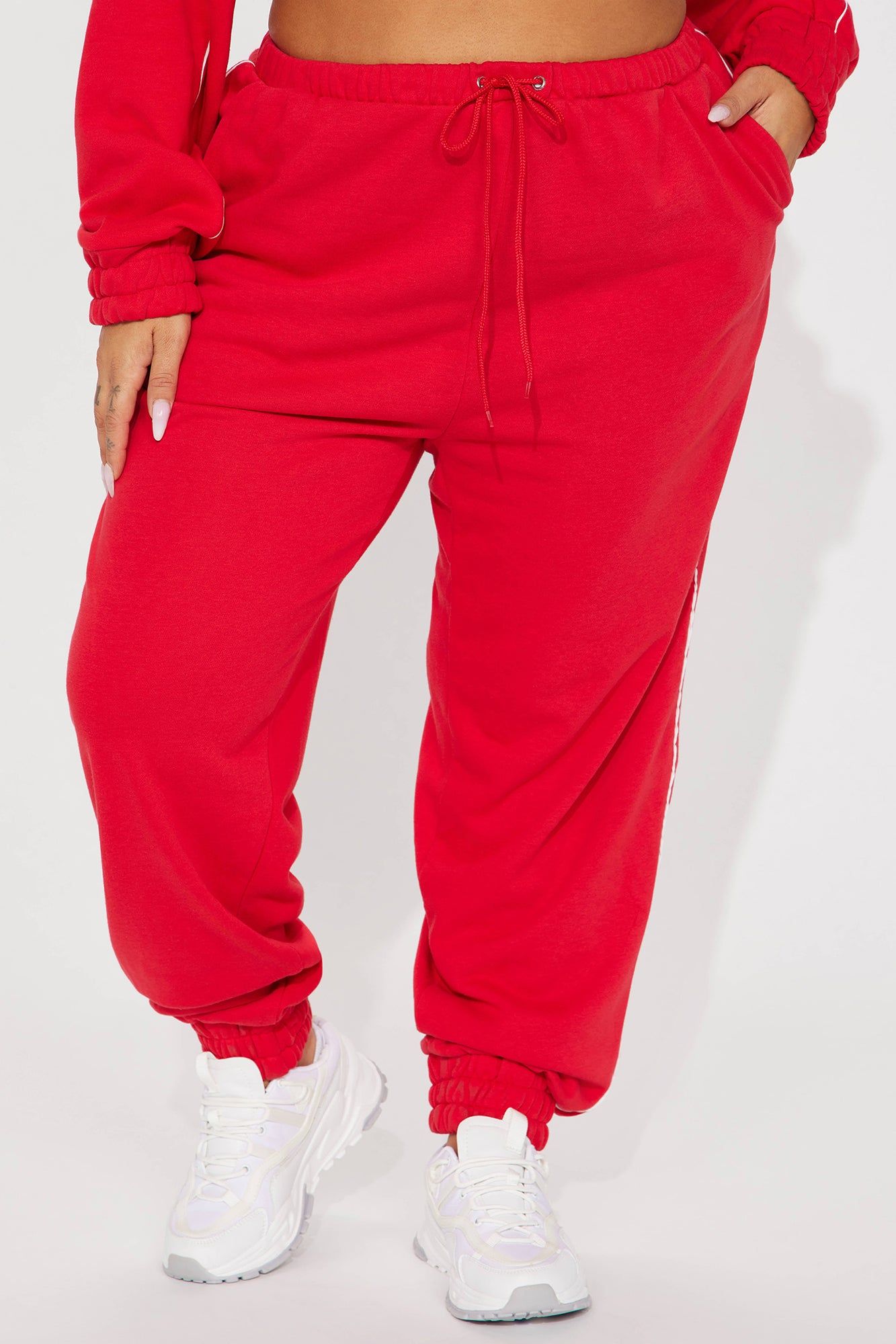 Good Moves Lounge Jogger - Red sold by Fashion Nova product image thumbnail 5