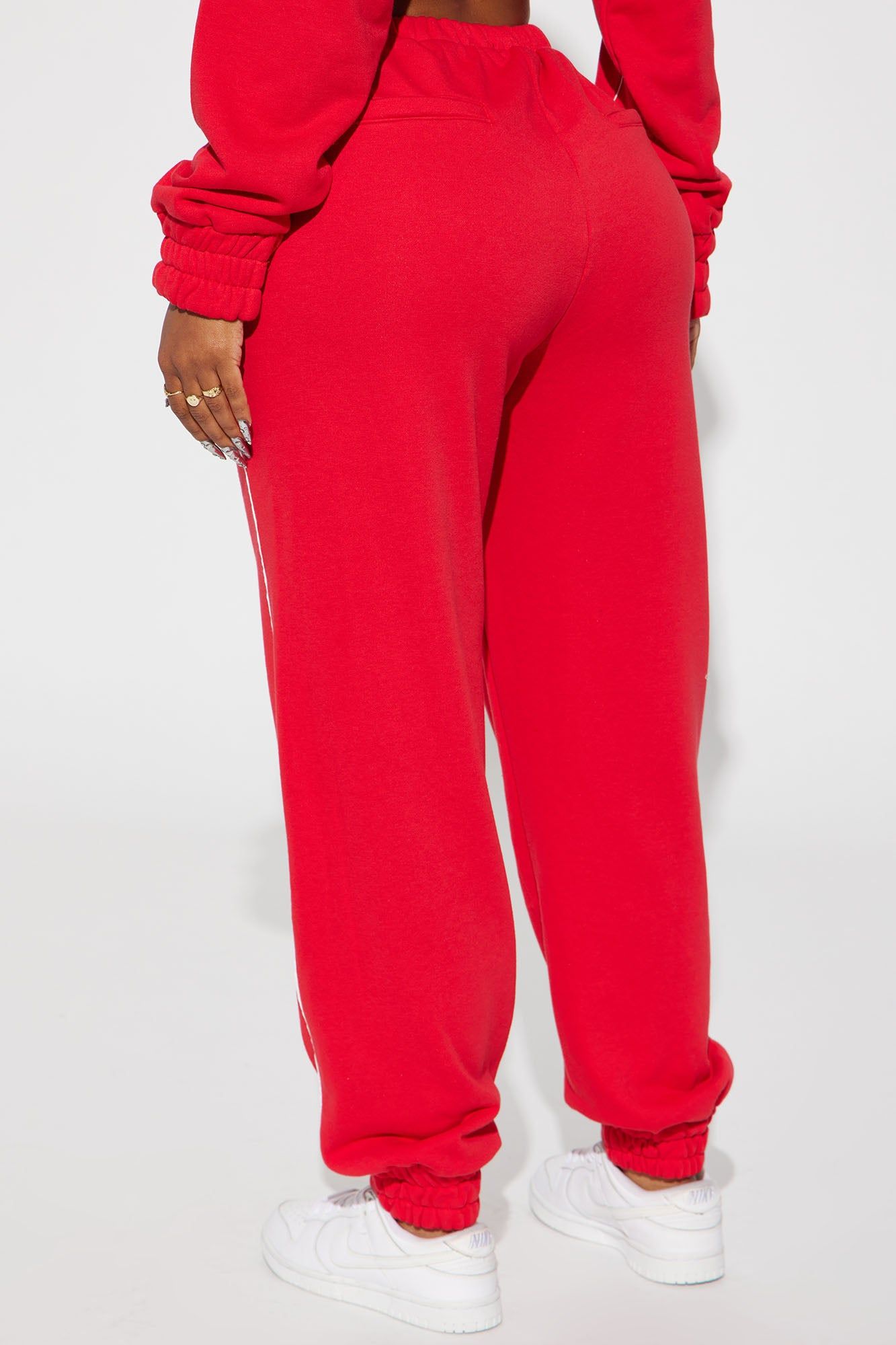 Good Moves Lounge Jogger - Red sold by Fashion Nova product image thumbnail 3