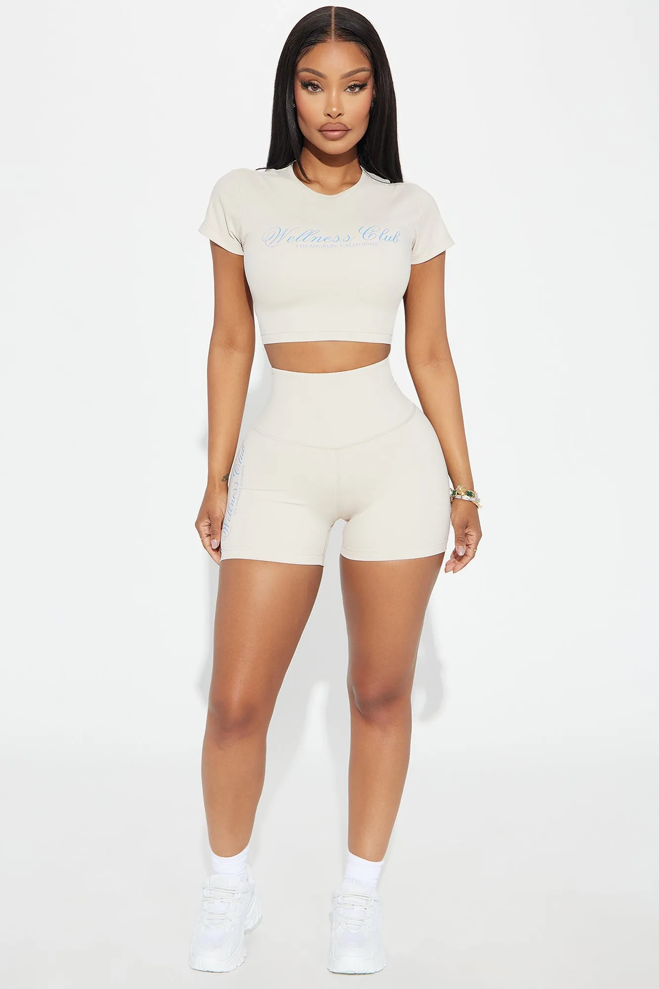 Wellness Club Active Top - Taupe sold by Fashion Nova product image thumbnail 2