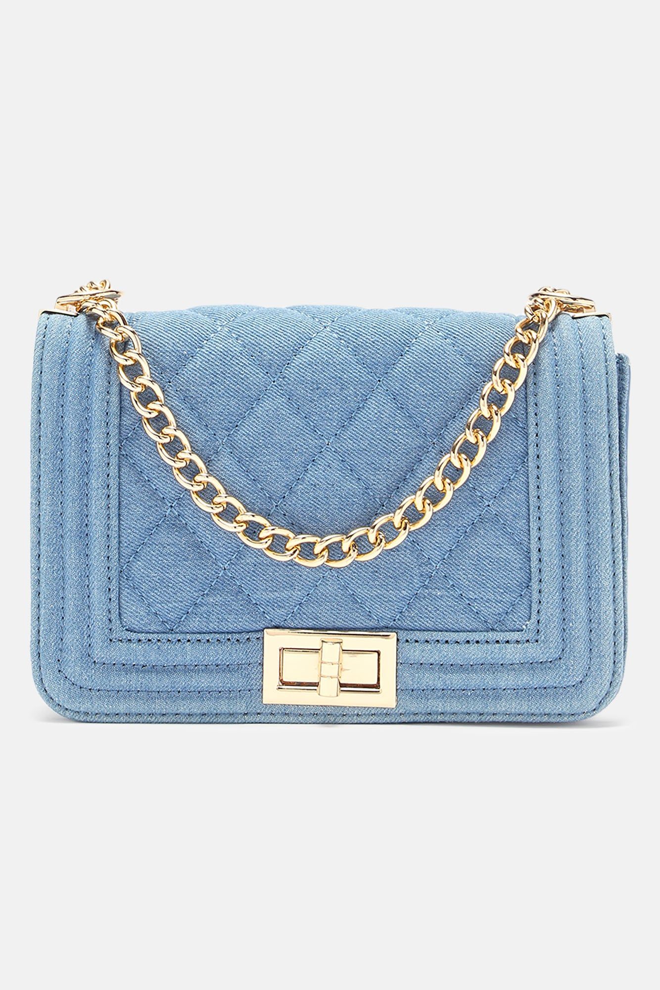 Beverly Handbag - Denim sold by Fashion Nova product image thumbnail 4