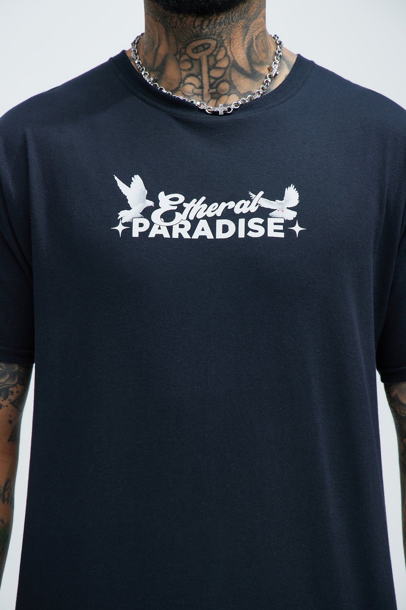 Etheral Paradise Short Sleeve Tee - Black sold by Fashion Nova product image thumbnail 3
