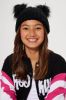 Mini Double Pom Pom Beanie - Black sold by Fashion Nova