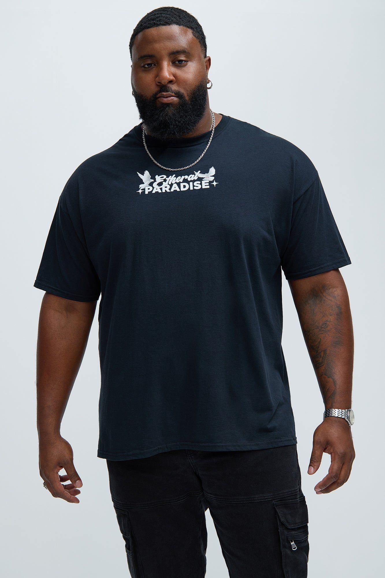 Etheral Paradise Short Sleeve Tee - Black sold by Fashion Nova product image thumbnail 5