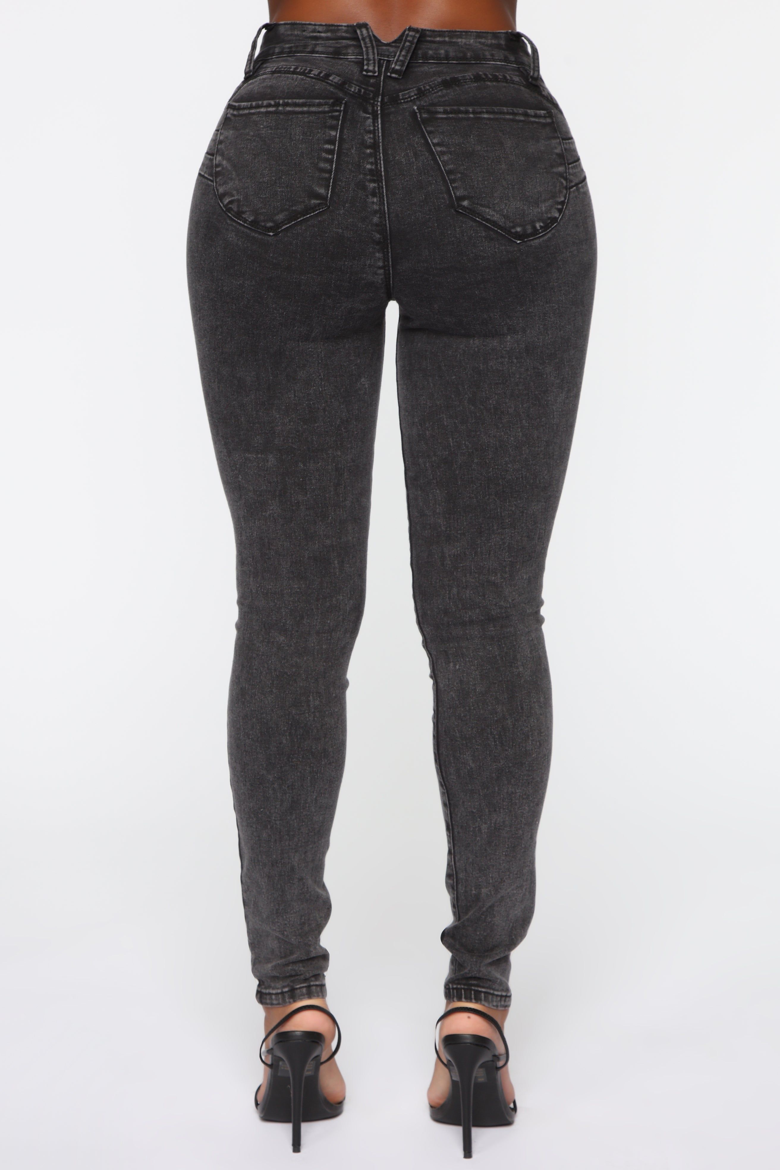 Got You On Lockdown Skinny Jeans - Acid Wash Black sold by Fashion Nova product image thumbnail 5