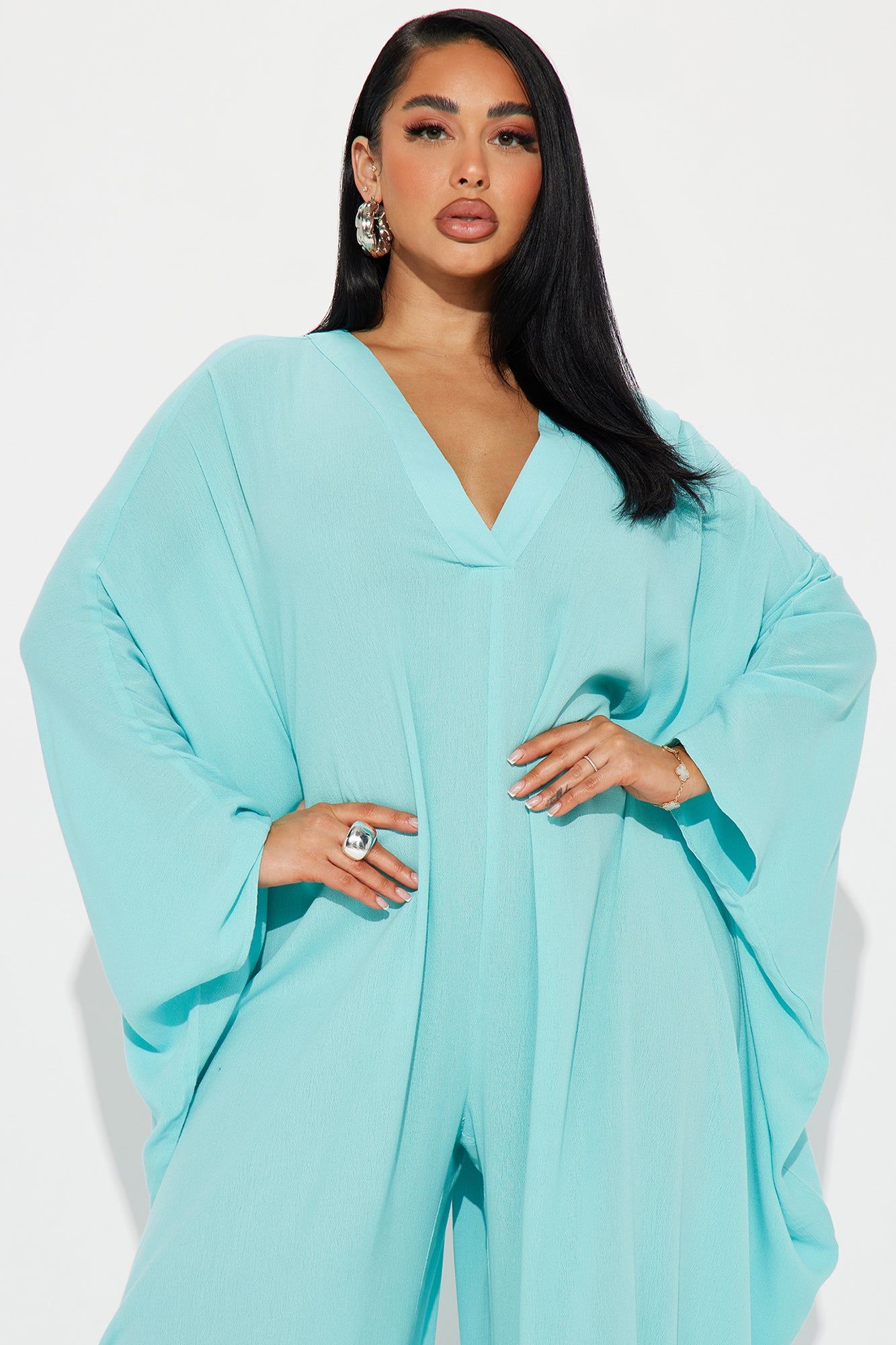 Lilah Jumpsuit - Aqua sold by Fashion Nova product image thumbnail 2