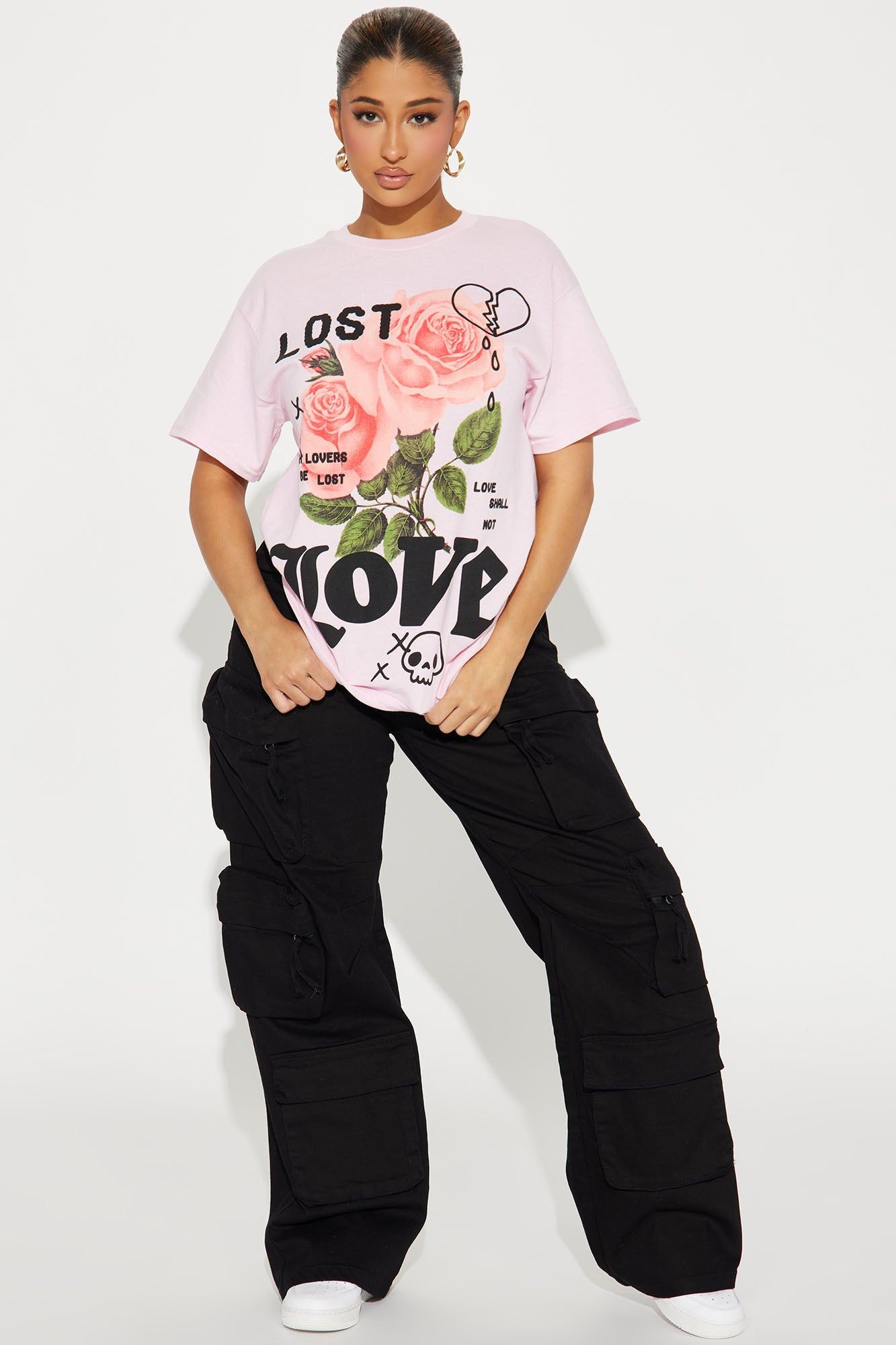 Love Shall Not Graphic Tee - Pink sold by Fashion Nova product image thumbnail 2