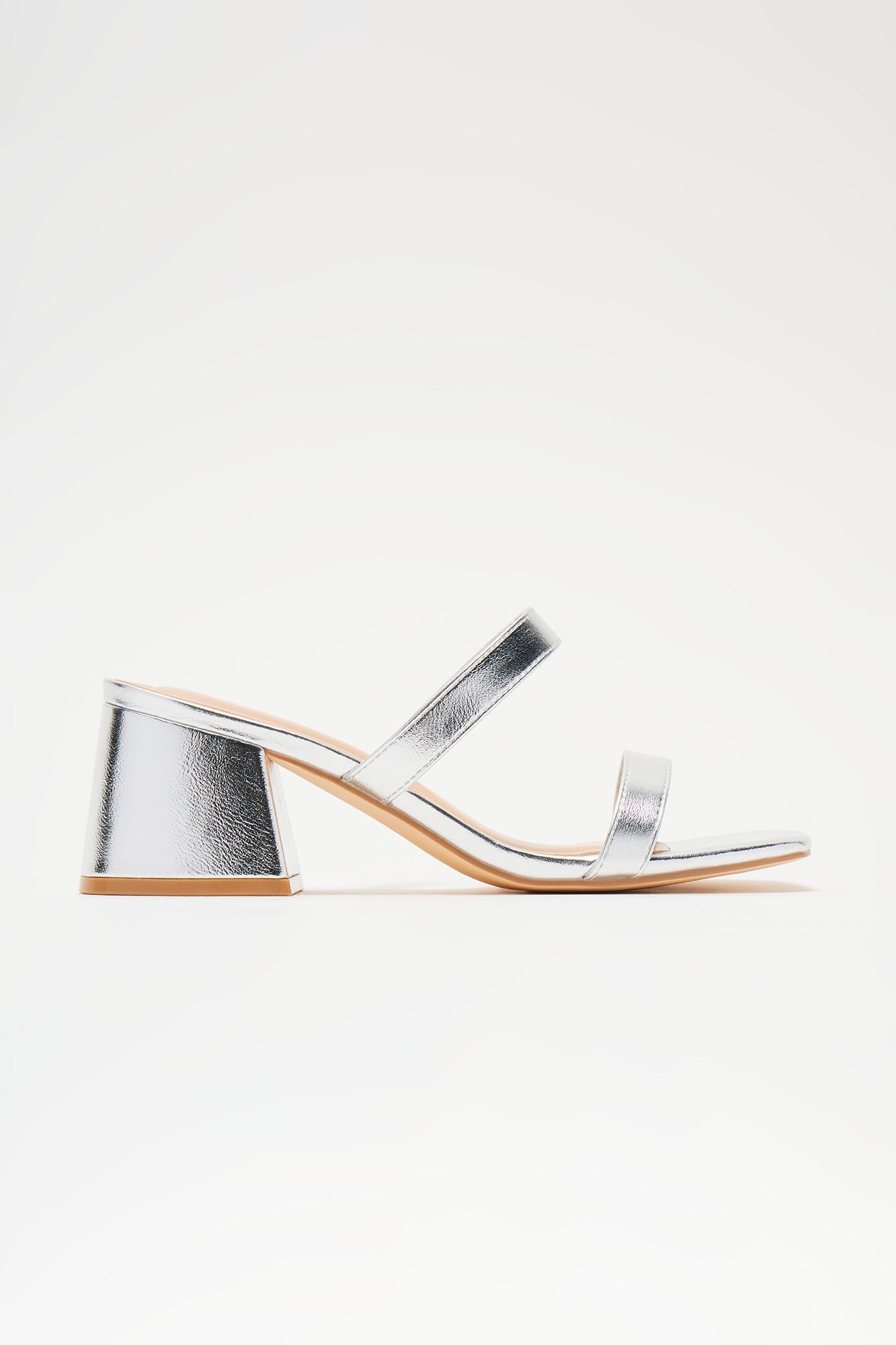 Close Enough Mules - Silver sold by Fashion Nova product image thumbnail 4