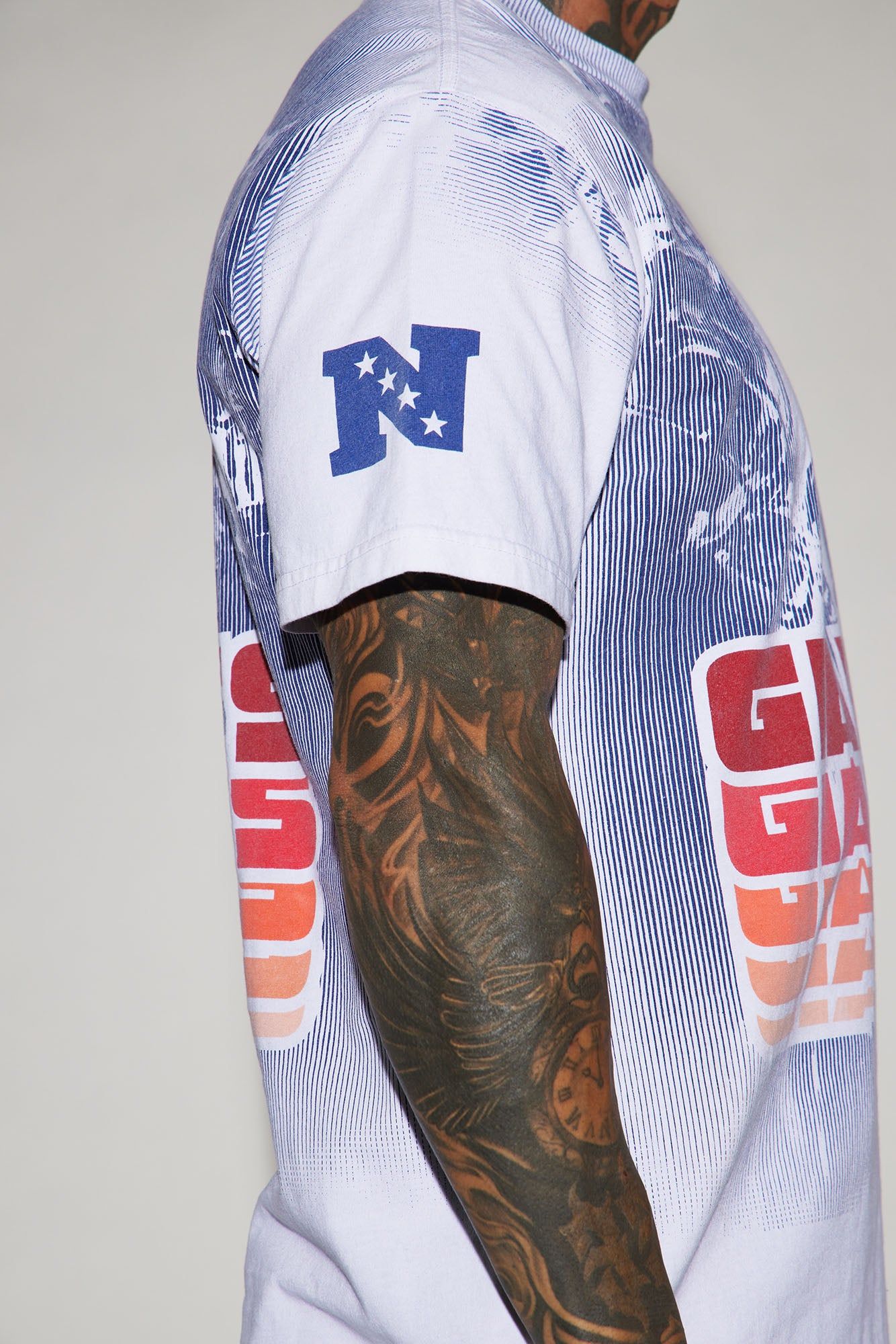 Giants Huddle Up Short Sleeve Tee - Blue/combo sold by Fashion Nova product image thumbnail 5