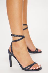 Mystical Dreamer Heeled Sandals - Blue sold by Fashion Nova