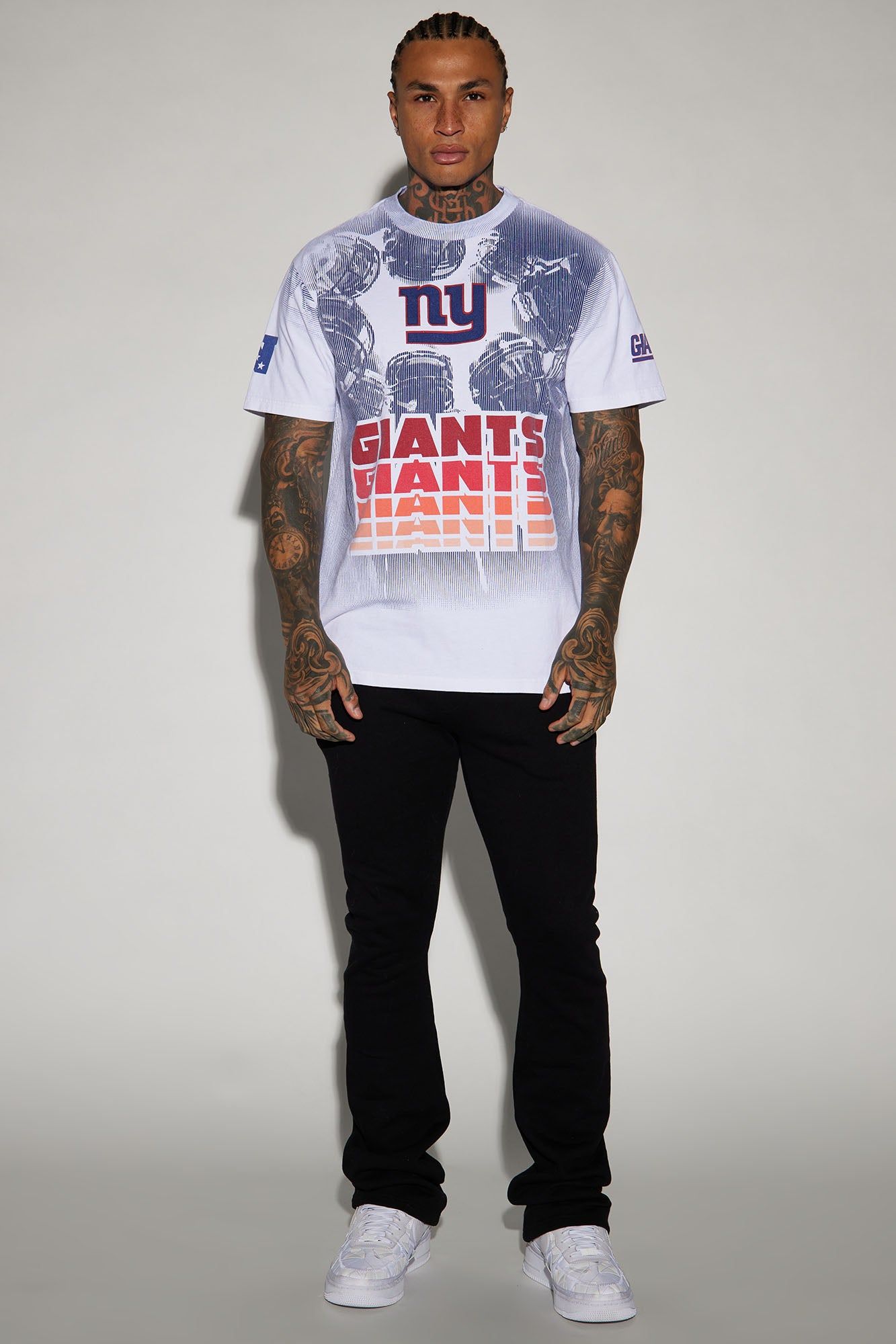 Giants Huddle Up Short Sleeve Tee - Blue/combo sold by Fashion Nova product image thumbnail 2