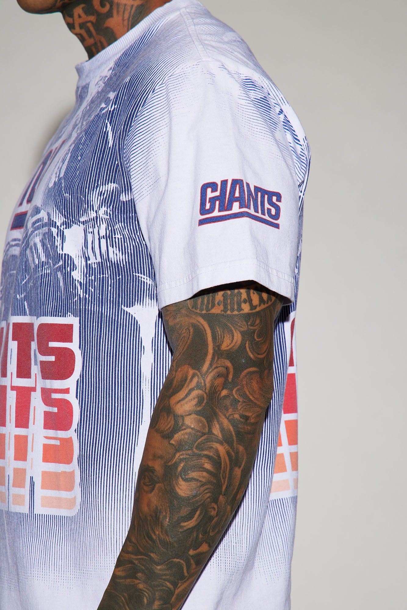 Giants Huddle Up Short Sleeve Tee - Blue/combo sold by Fashion Nova product image thumbnail 4