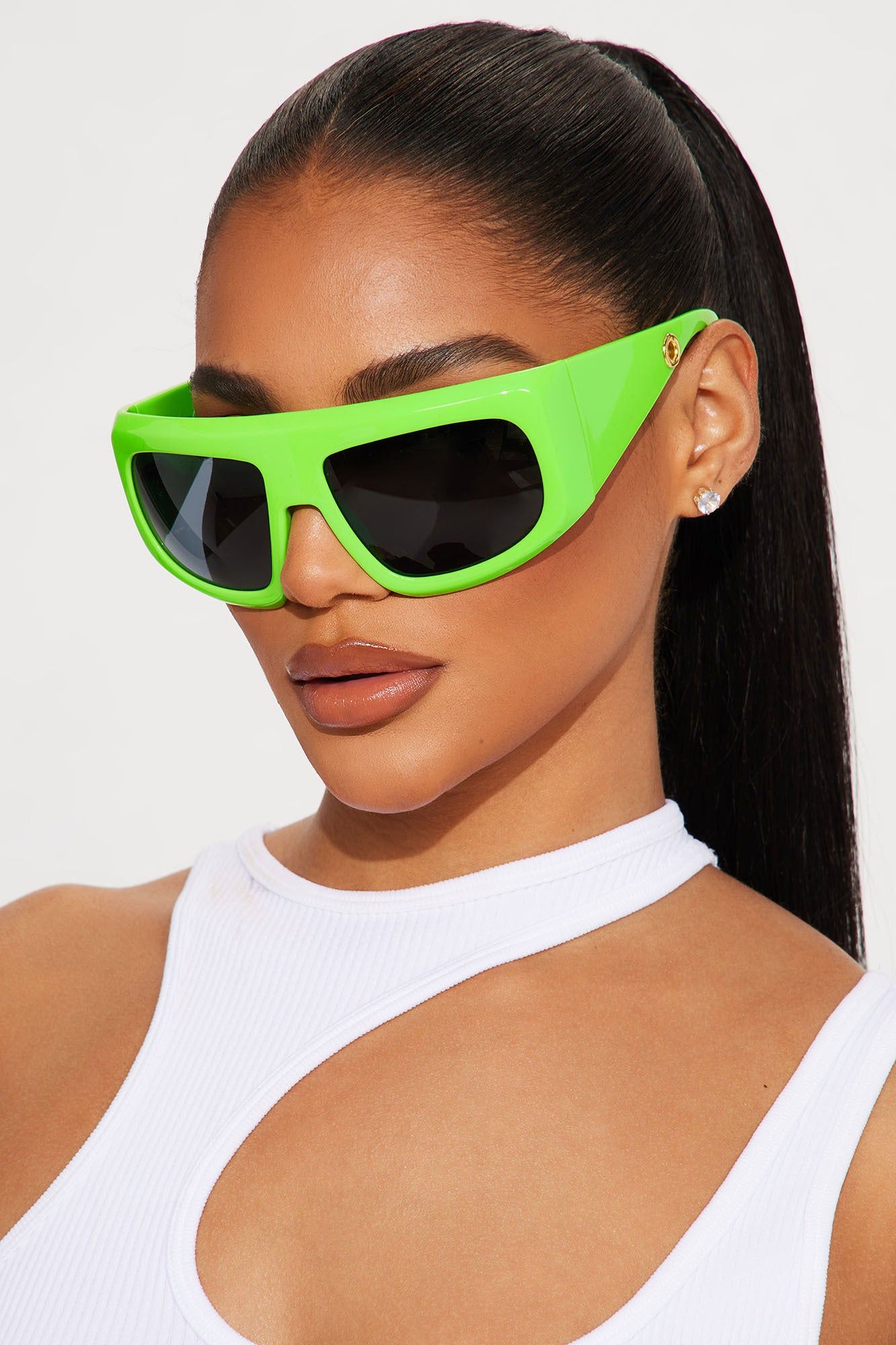 Endless Summer Days Sunglasses - Green sold by Fashion Nova