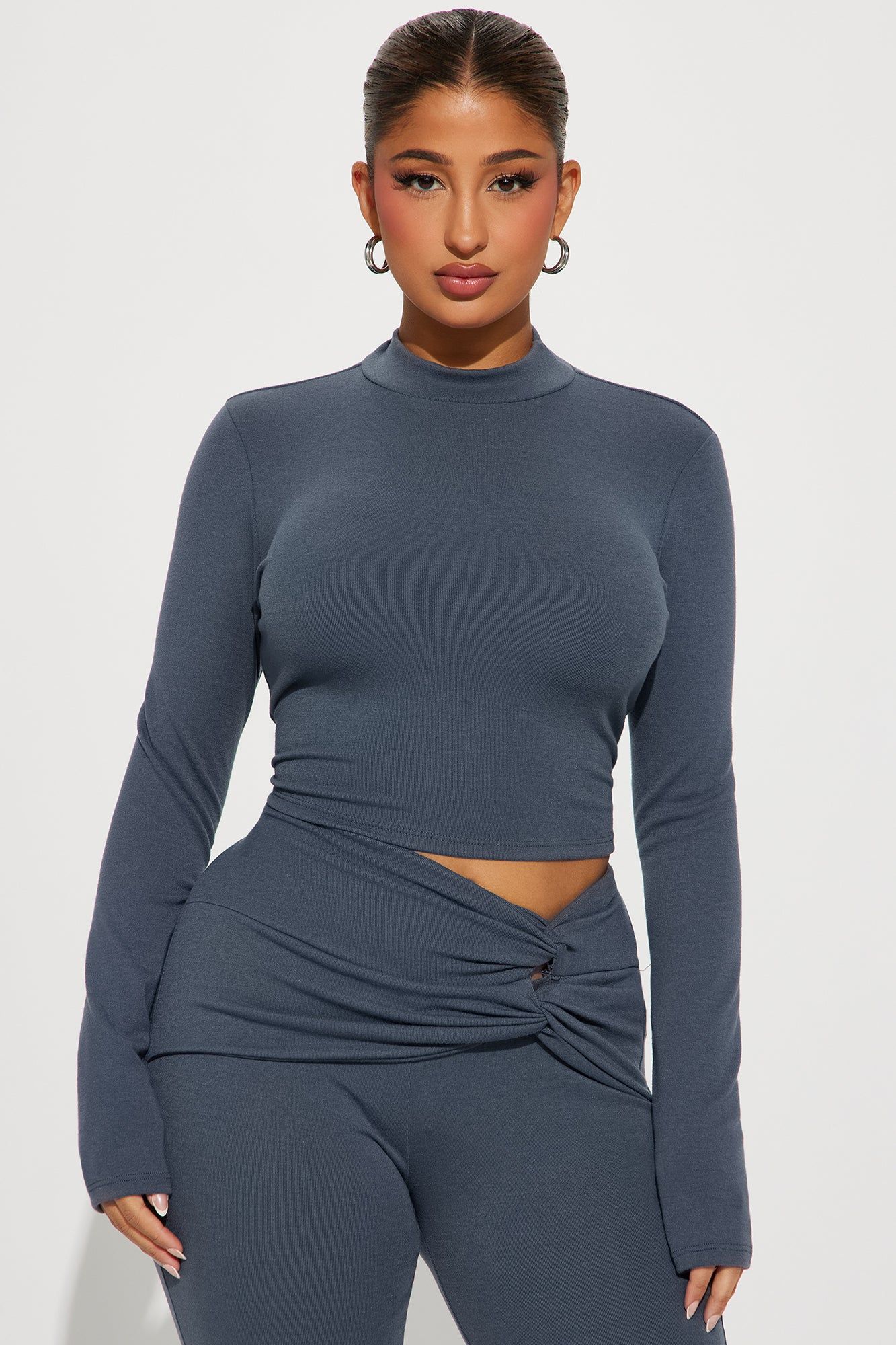 Only Secret Pant Set - Grey sold by Fashion Nova product image thumbnail 2
