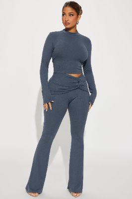 Only Secret Pant Set - Grey sold by Fashion Nova