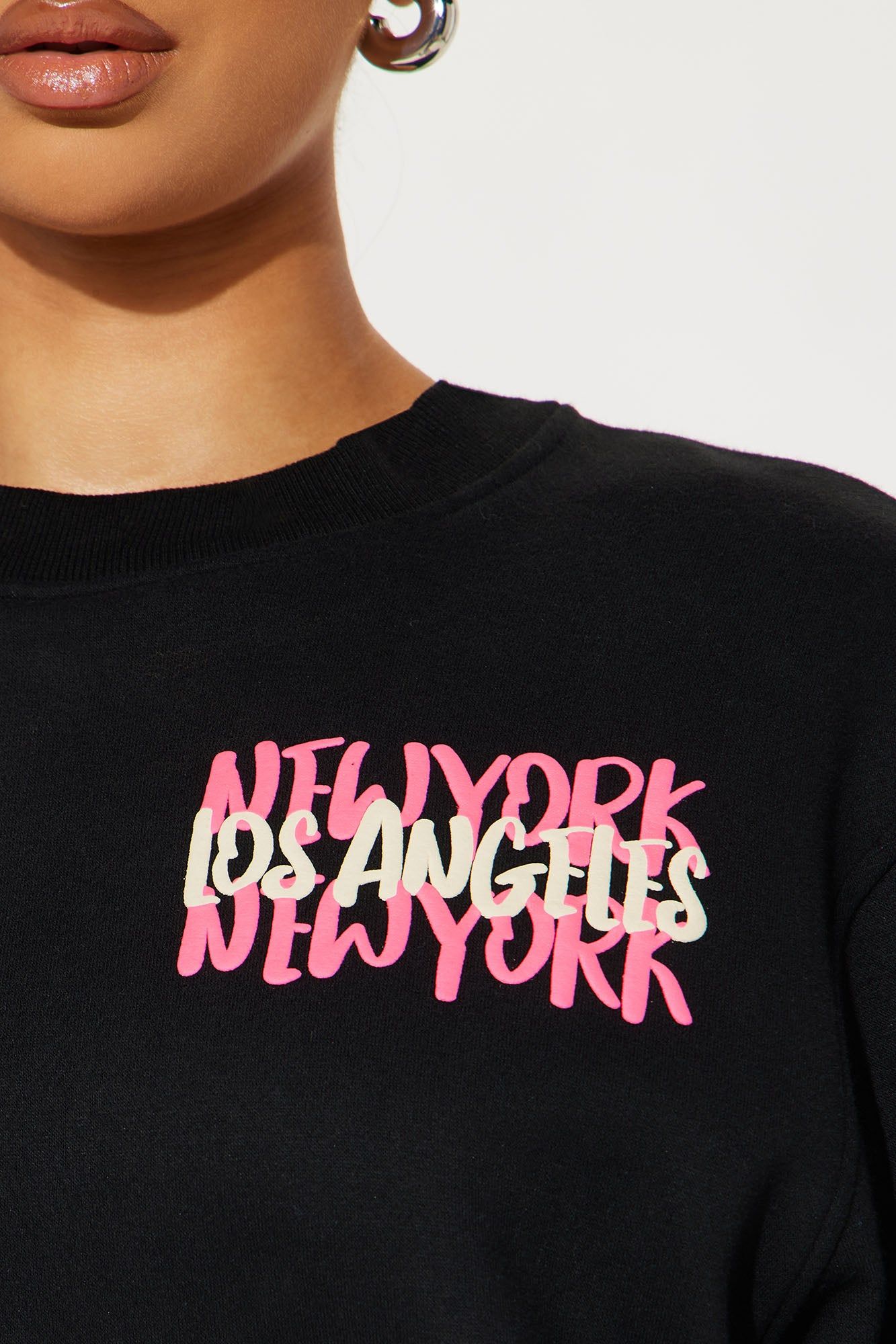 New City Life Jogger Set - Black sold by Fashion Nova product image thumbnail 3