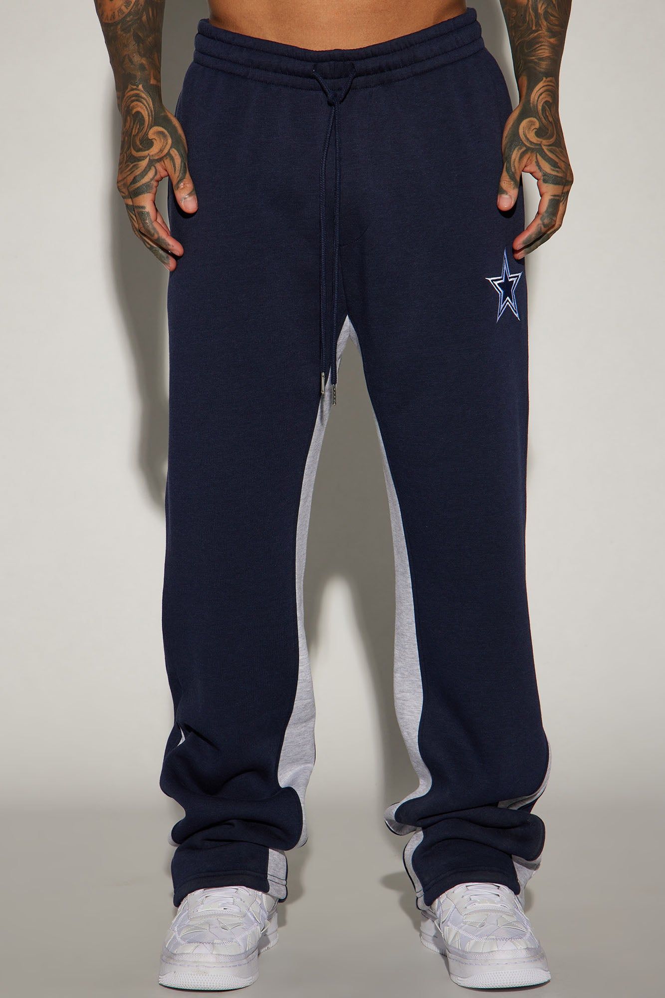 Cowboys Chill Time Sweatpant - Navy sold by Fashion Nova product image thumbnail 4