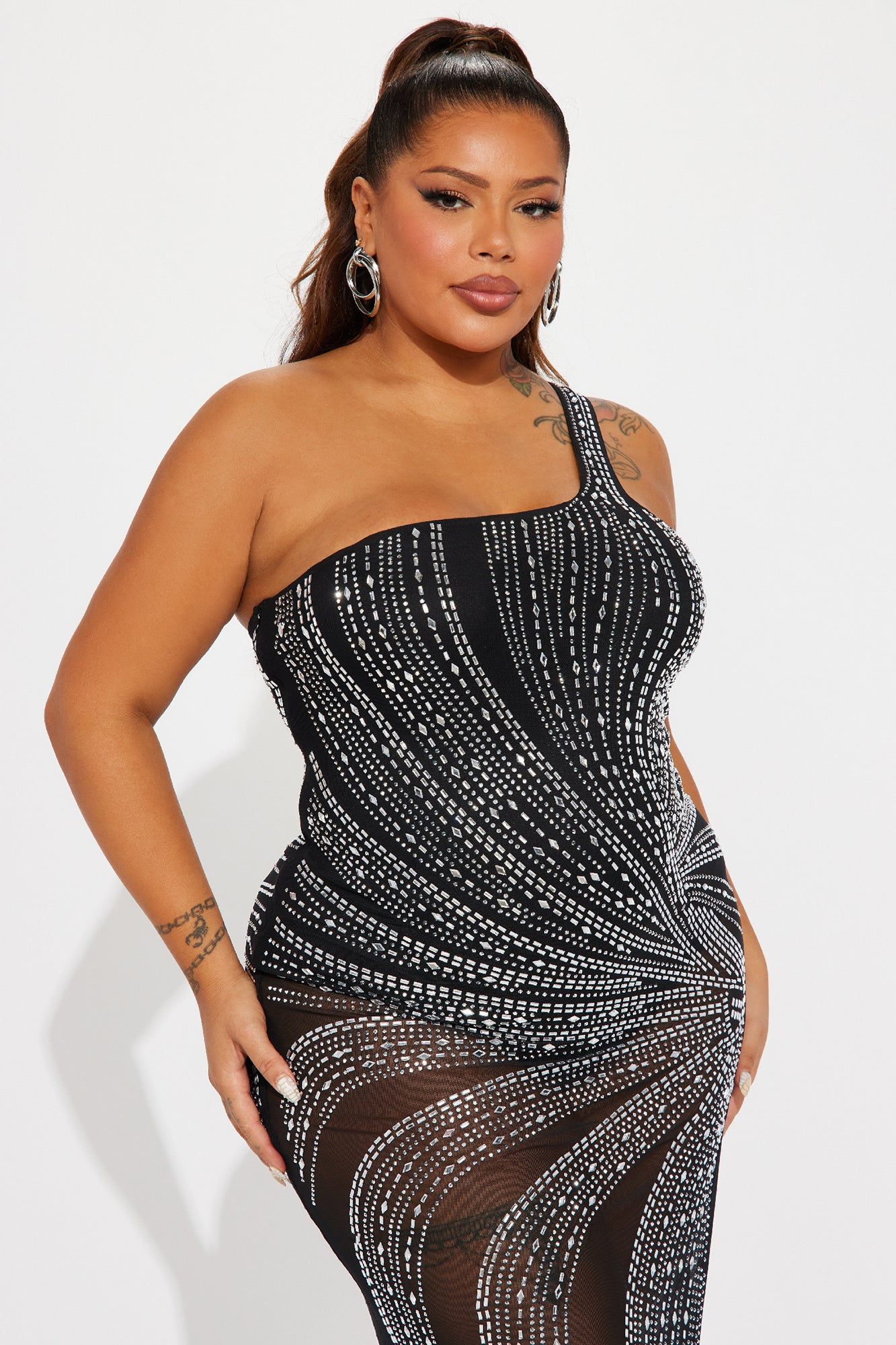 Aries Embellished Gown - Black sold by Fashion Nova product image thumbnail 5