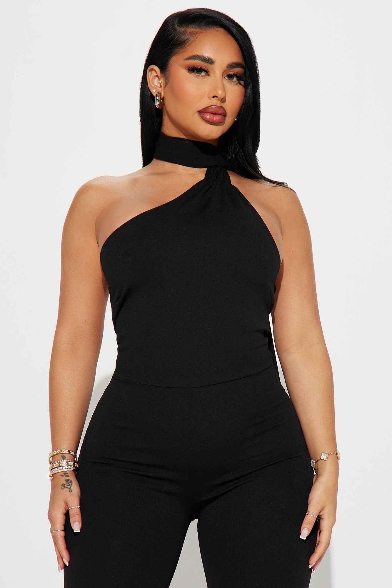 Selma Crepe Jumpsuit - Black sold by Fashion Nova product image thumbnail 2