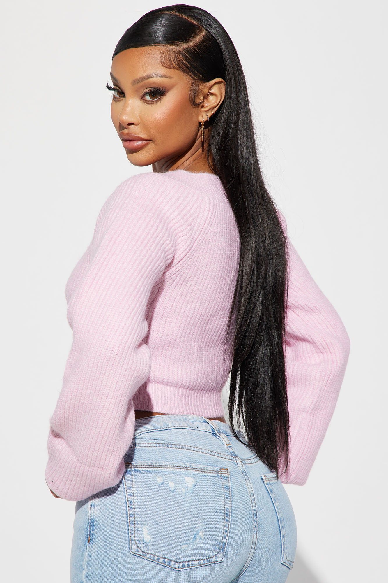 Brentley Sweater - Pink sold by Fashion Nova product image thumbnail 3