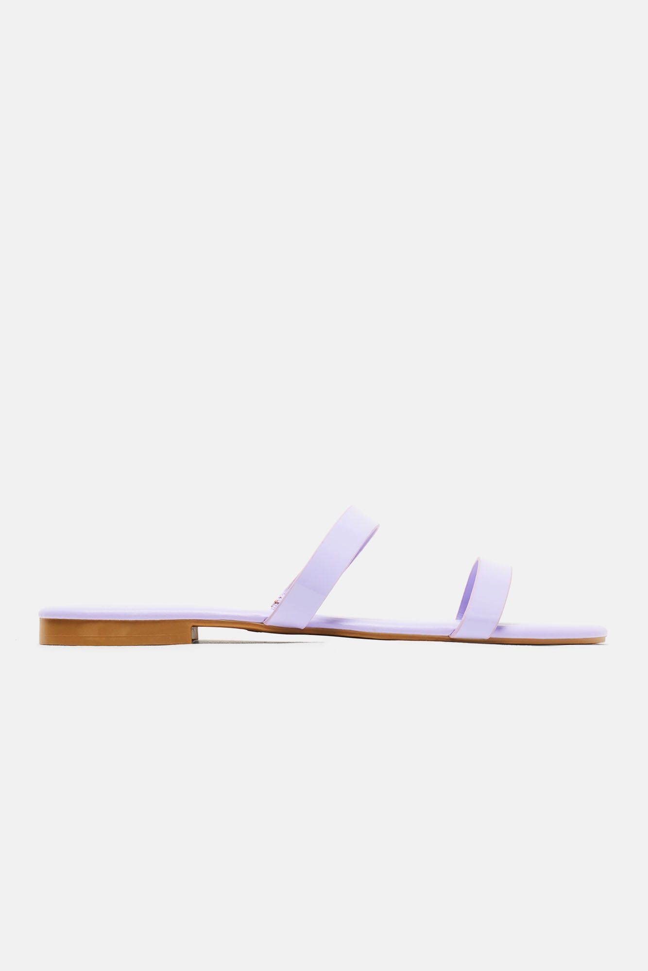 Nikkie Flat Sandals - Lavender sold by Fashion Nova product image thumbnail 4