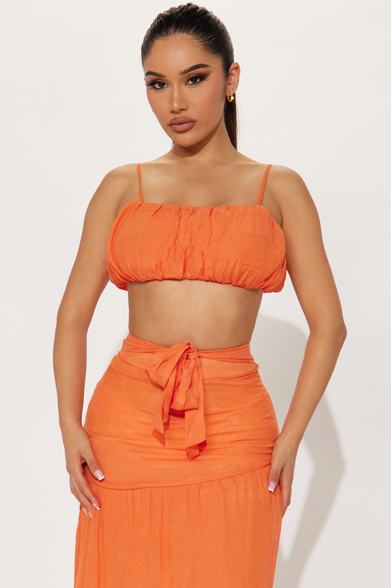 Next Location Skirt Set - Orange sold by Fashion Nova product image thumbnail 2