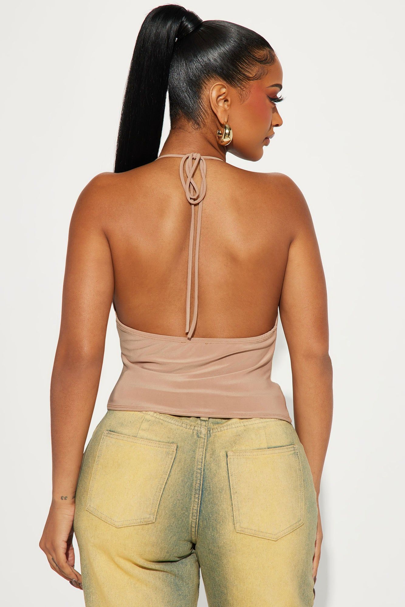 In Too Deep Top - Mocha sold by Fashion Nova product image thumbnail 3