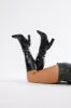 Carson Knee High Boots - Black sold by Fashion Nova
